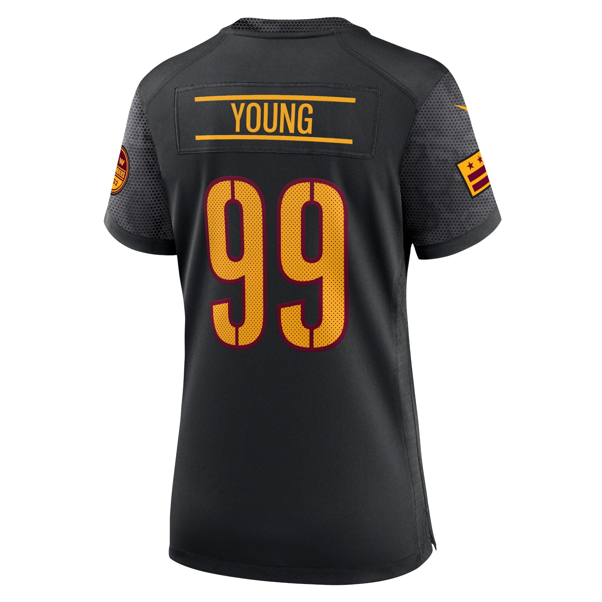 Chase Young Washington Commanders Nike Women’s Player Jersey – Black Clowdercats