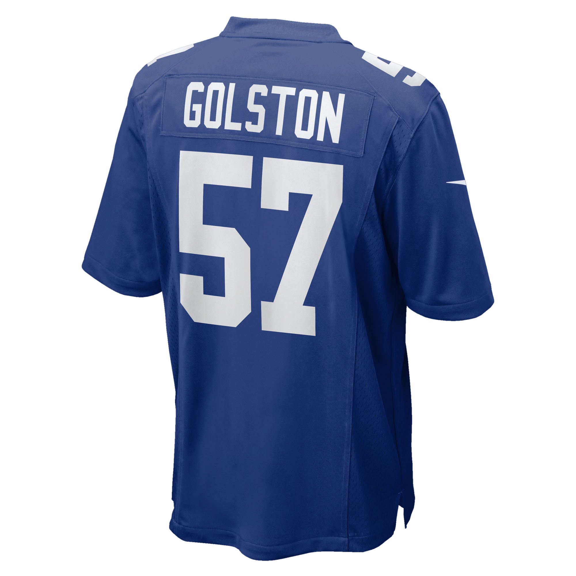 Chauncey Golston New York Giants Nike Team Game Jersey – Royal Clowdercats