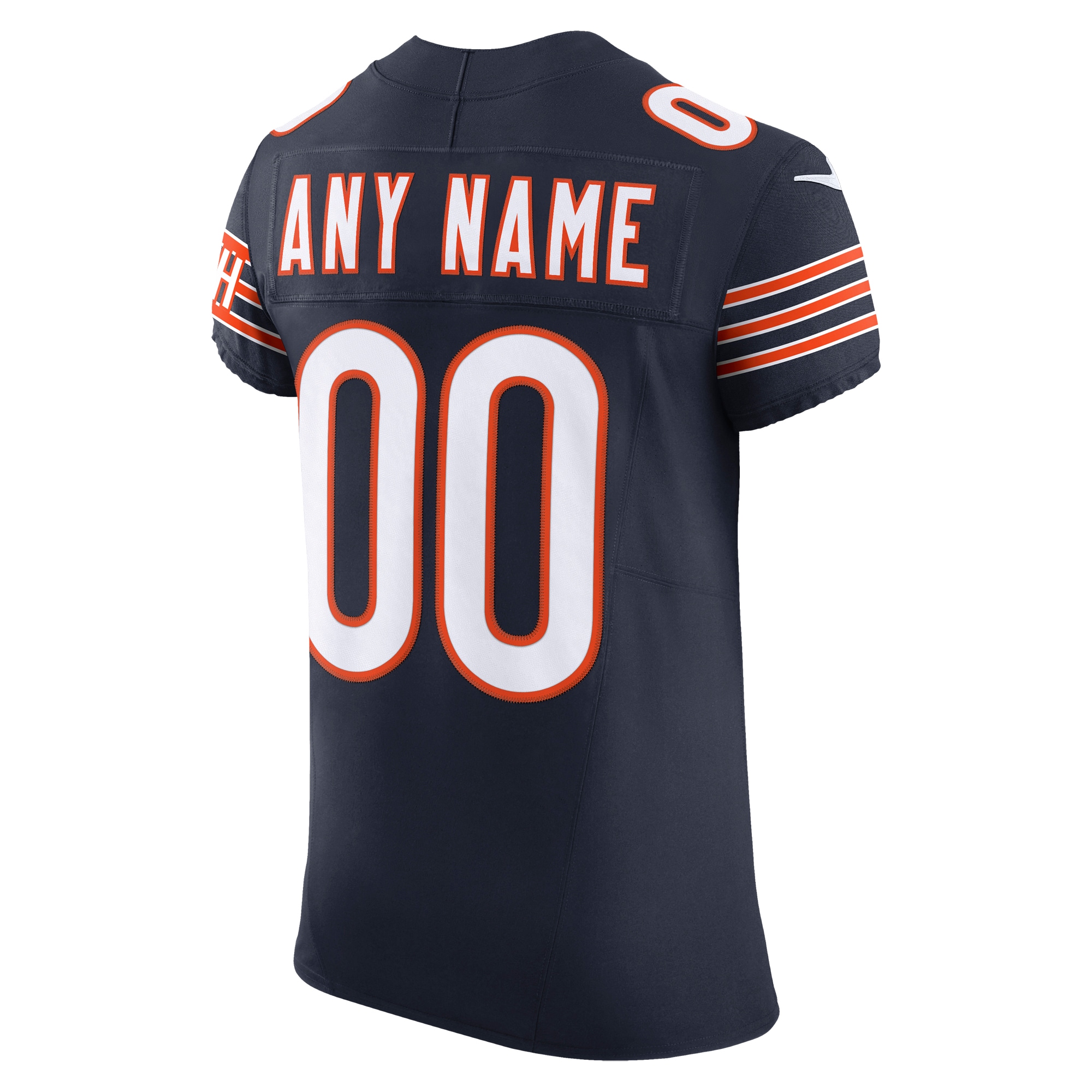 Chicago Bears Nike Vapor F.U.S.E. Elite Custom Jersey – Navy Clowdercats