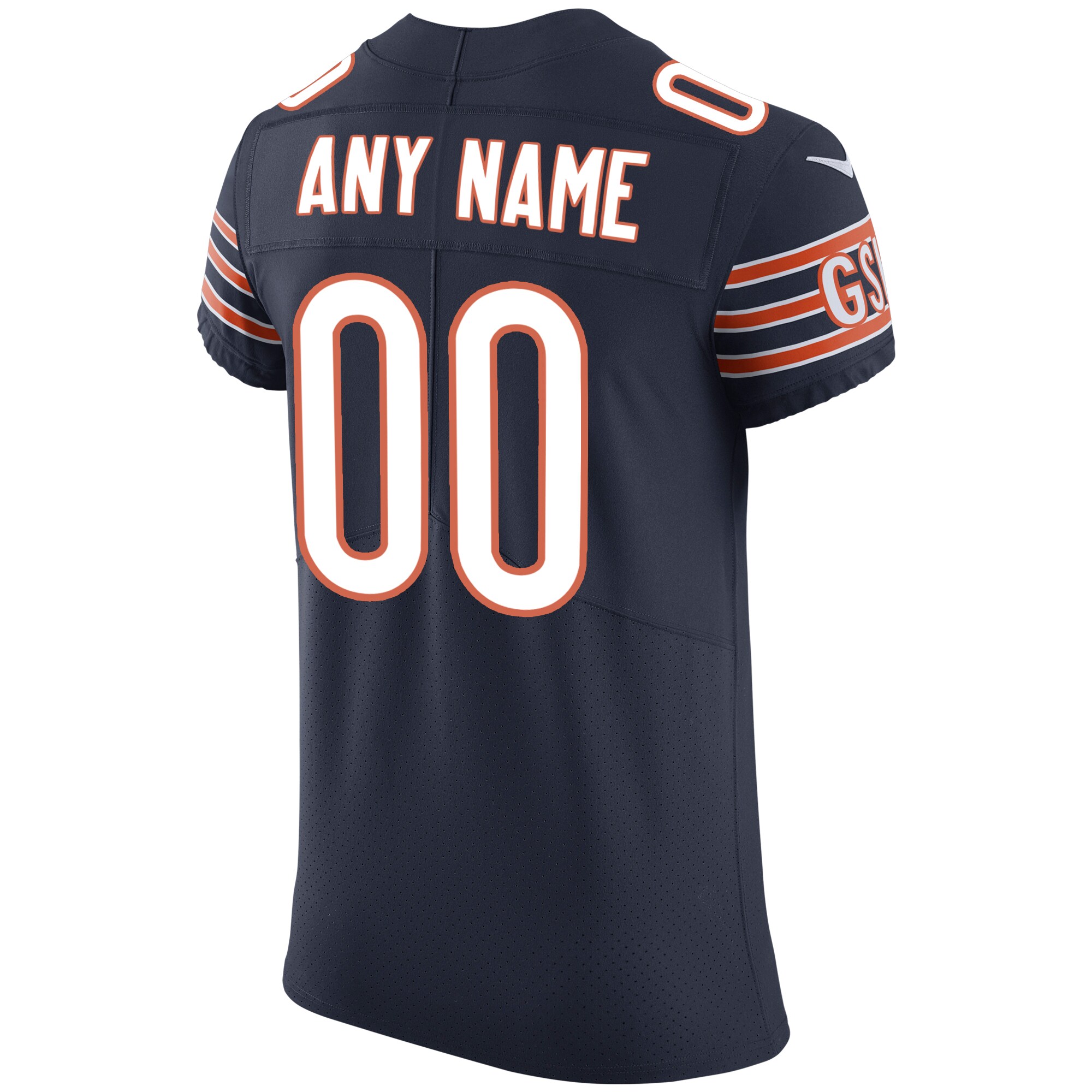 Chicago Bears Nike Vapor Untouchable Custom Elite Jersey – Navy Clowdercats