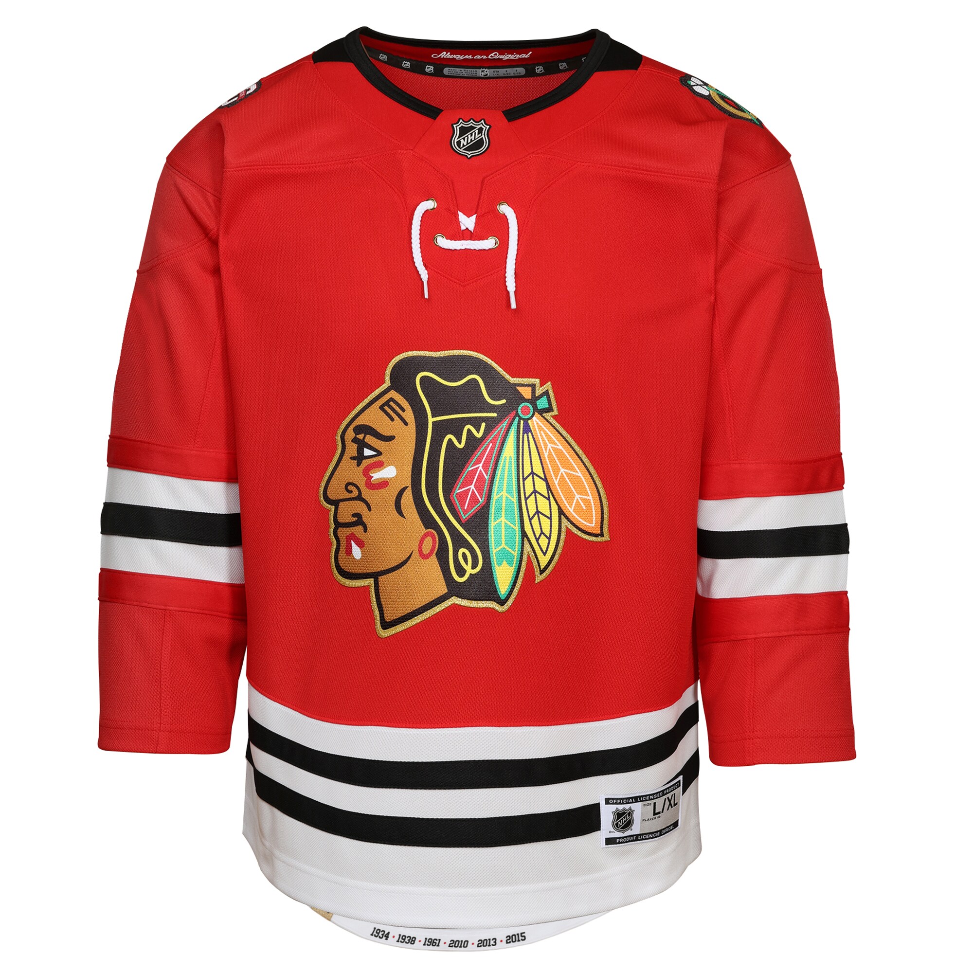Chicago Blackhawks Youth Centennial Premier Jersey – Red Clowdercats
