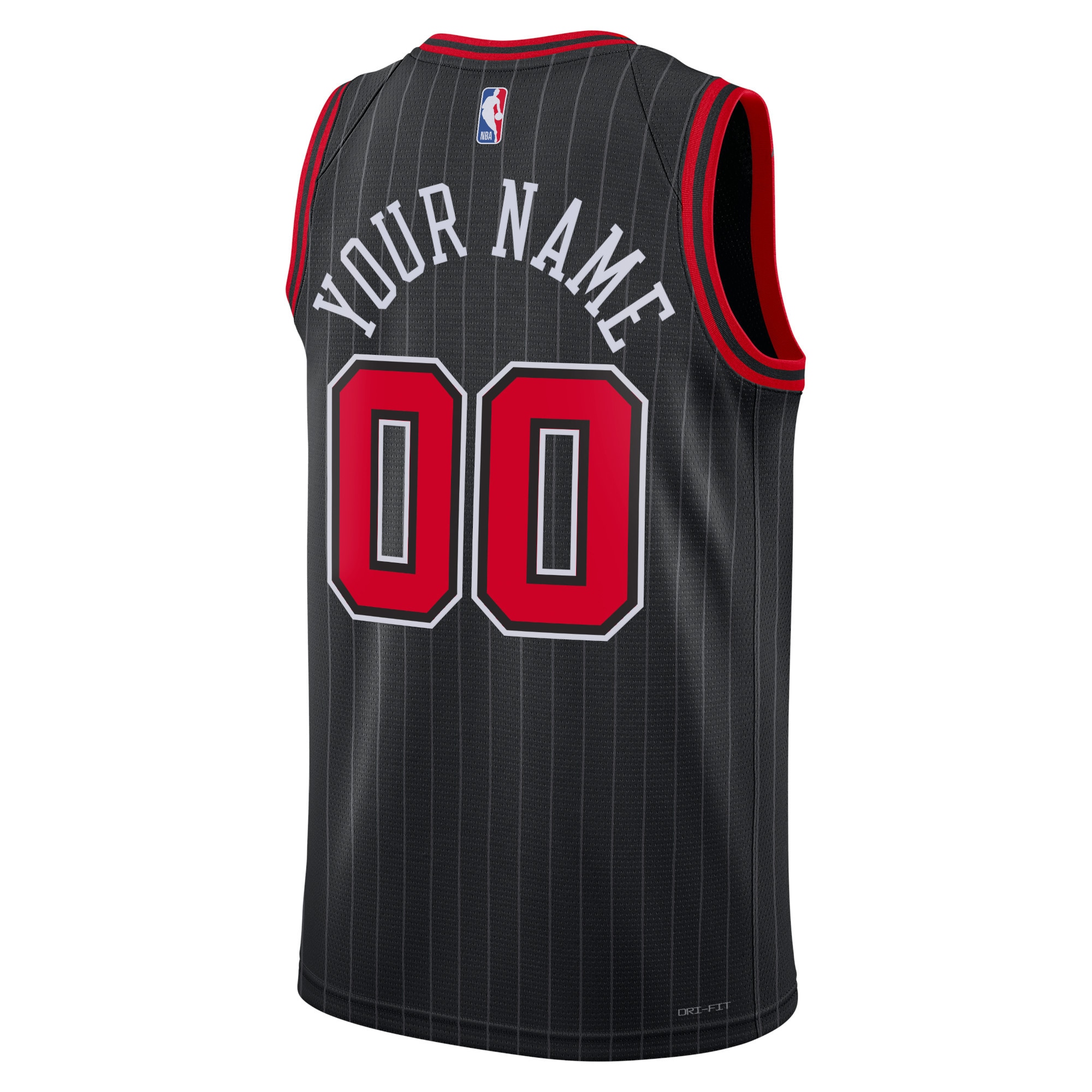 Chicago Bulls Jordan Brand Unisex 2022/23 Swingman Custom Jersey – Statement Edition – Black Clowdercats