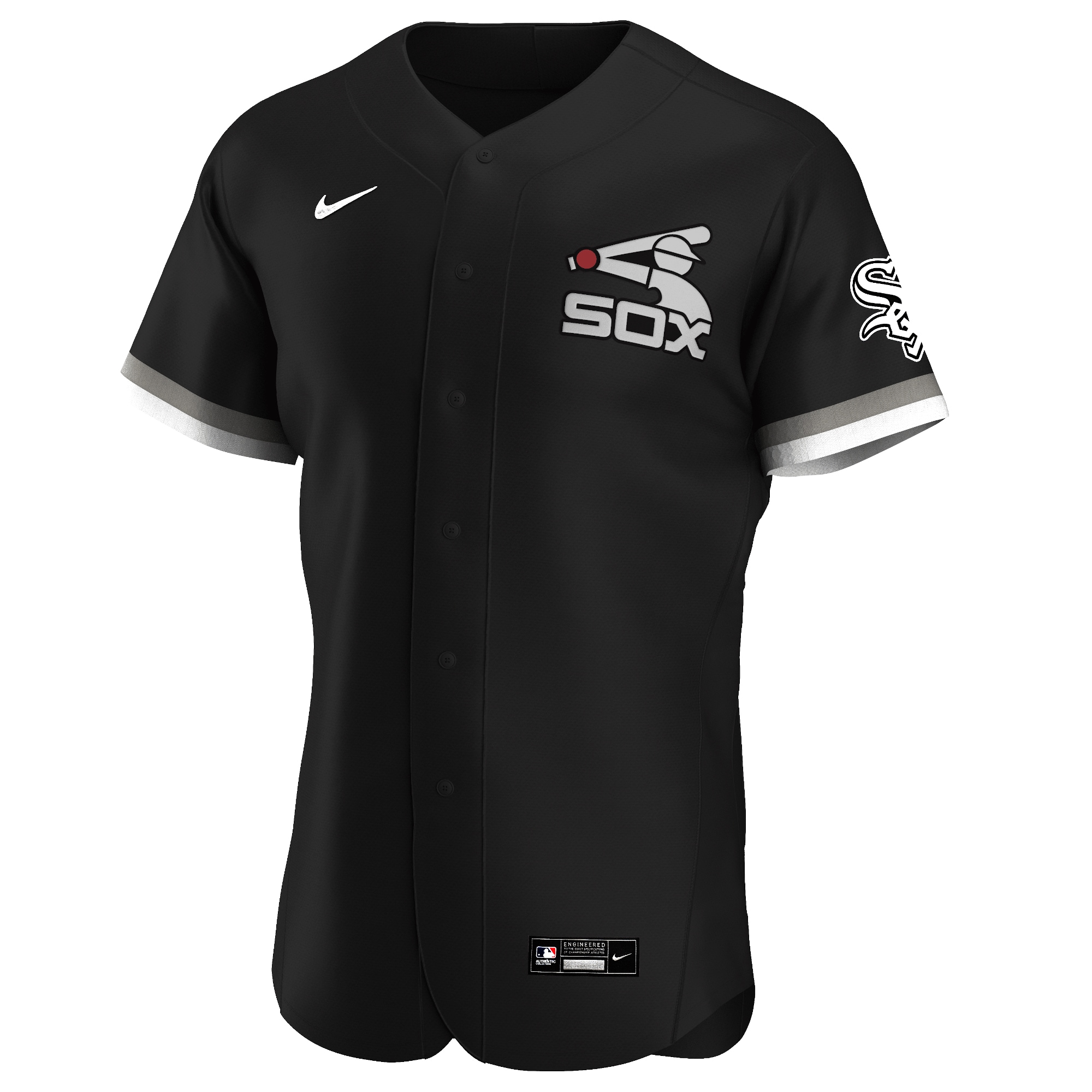 Chicago White Sox Nike Alternate Authentic Team Jersey – Black