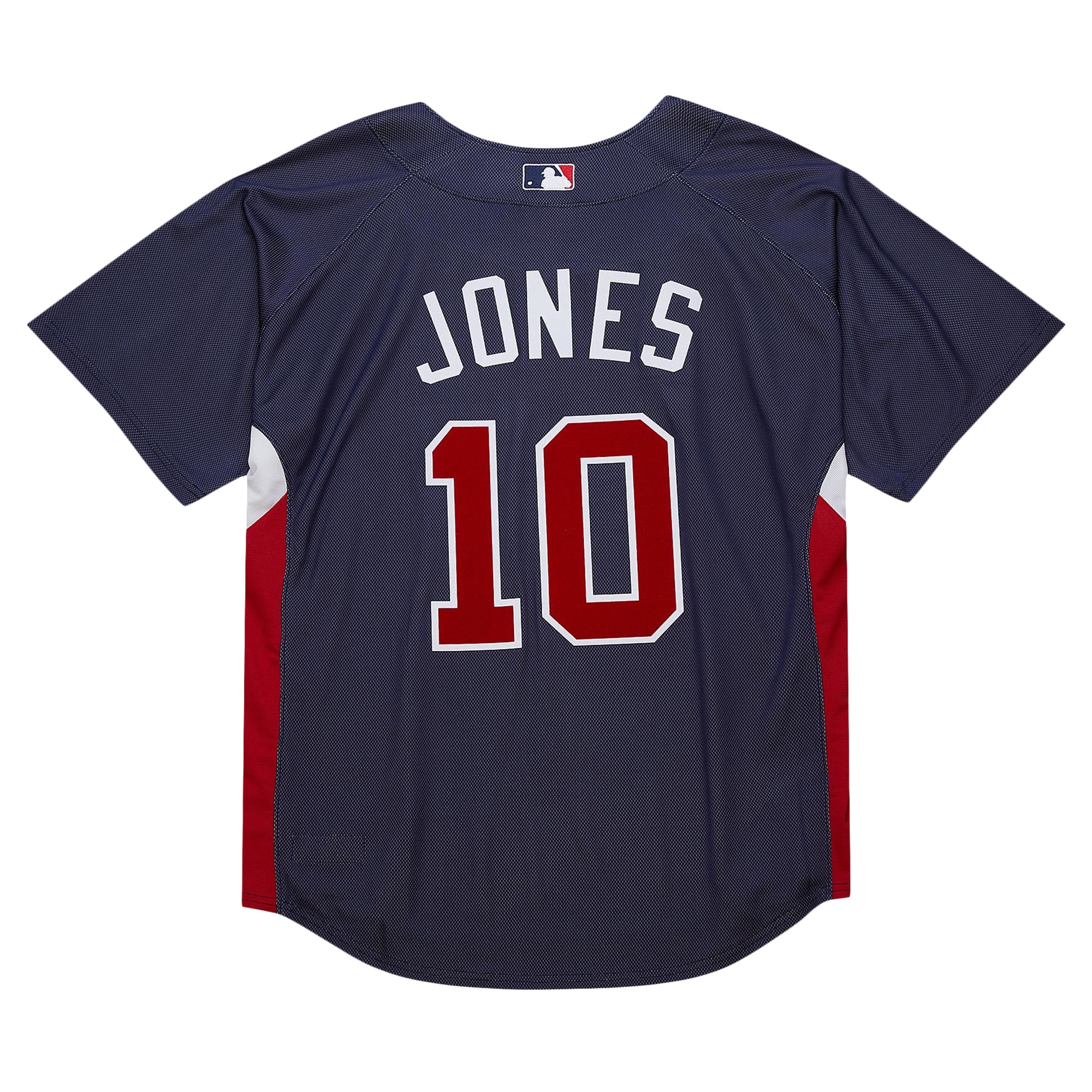 Chipper Jones Atlanta Braves Mitchell & Ness Cooperstown Collection 2007 Batting Practice Jersey – Navy