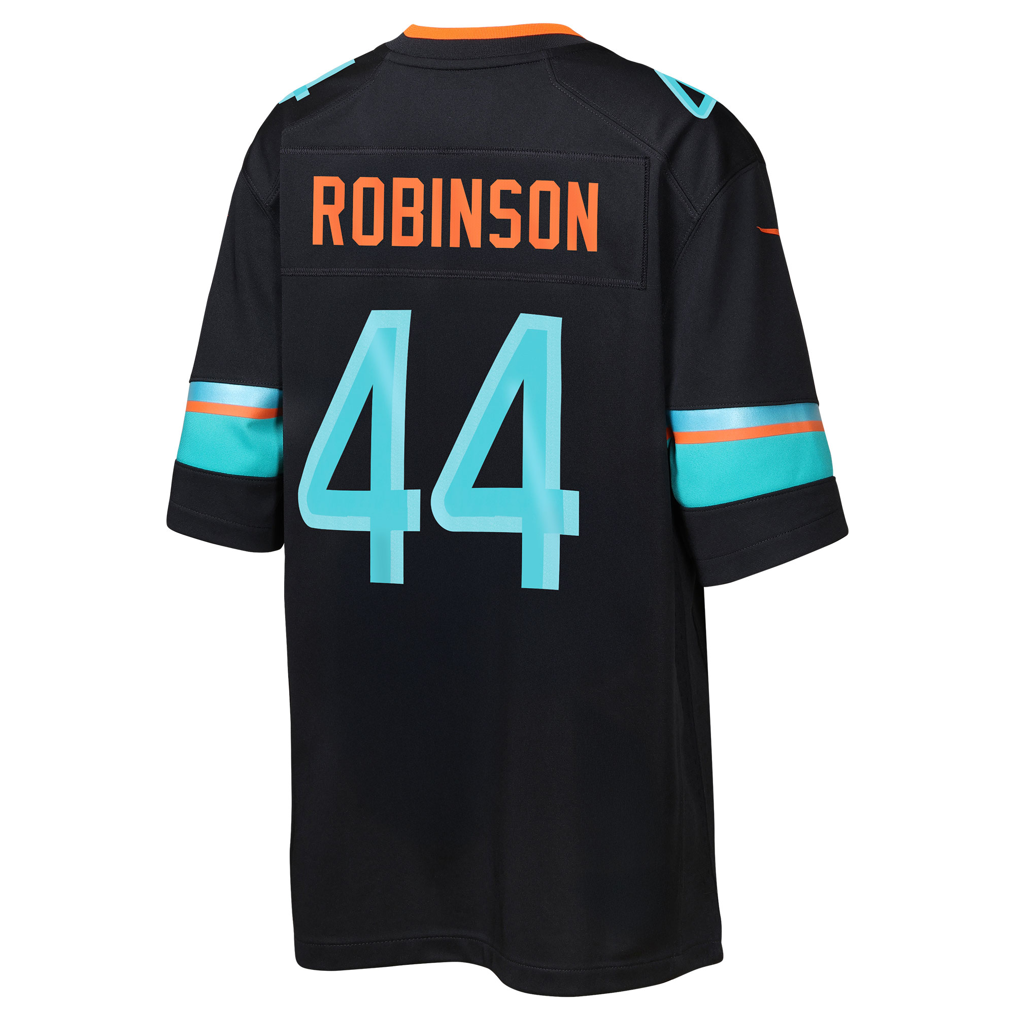 Chop Robinson Miami Dolphins Nike Youth 2025 Rivalries Collection Game Jersey – Pitch Blue Clowdercats