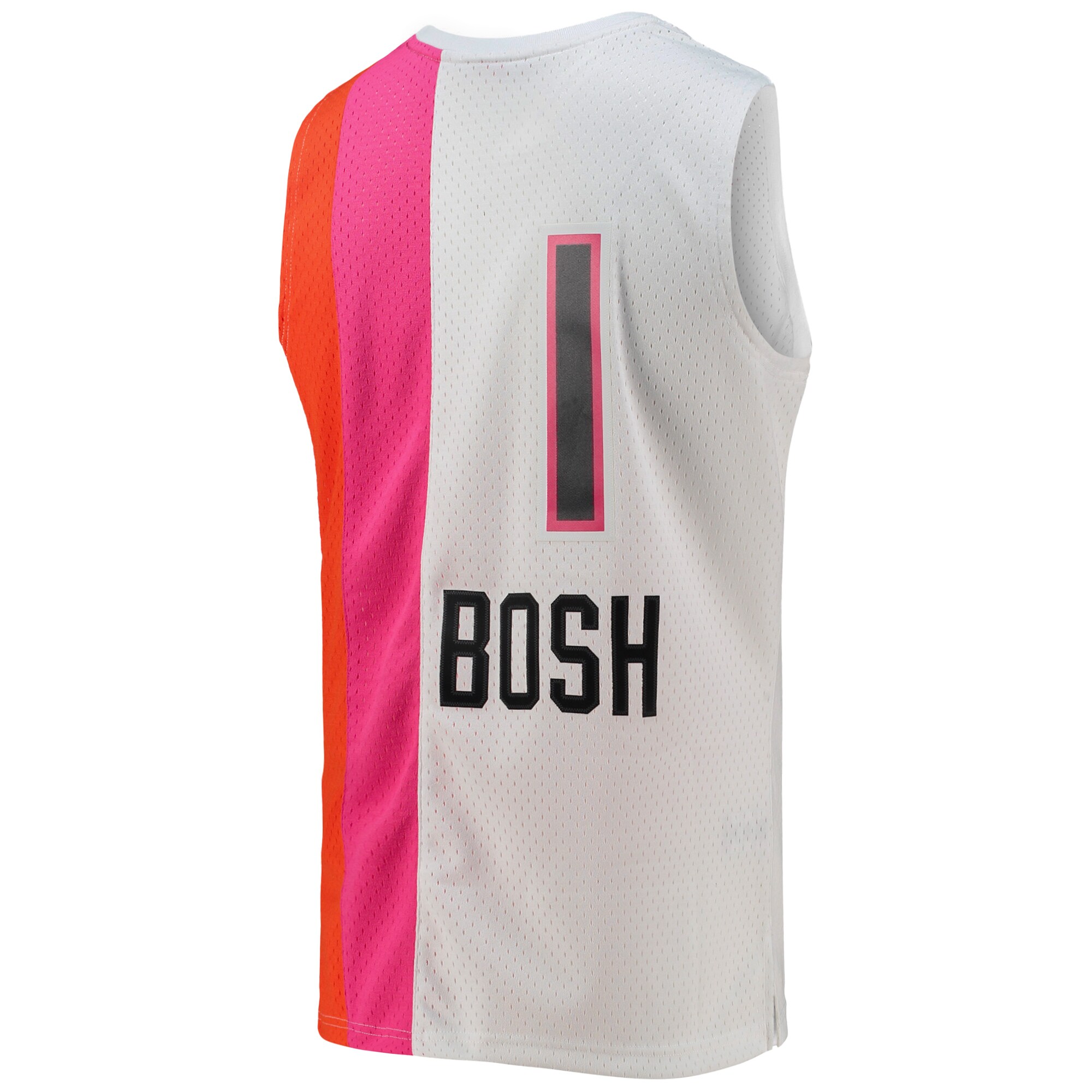 Chris Bosh Miami Heat Mitchell & Ness 2011/12 Hardwood Classics Swingman Jersey – White Clowdercats