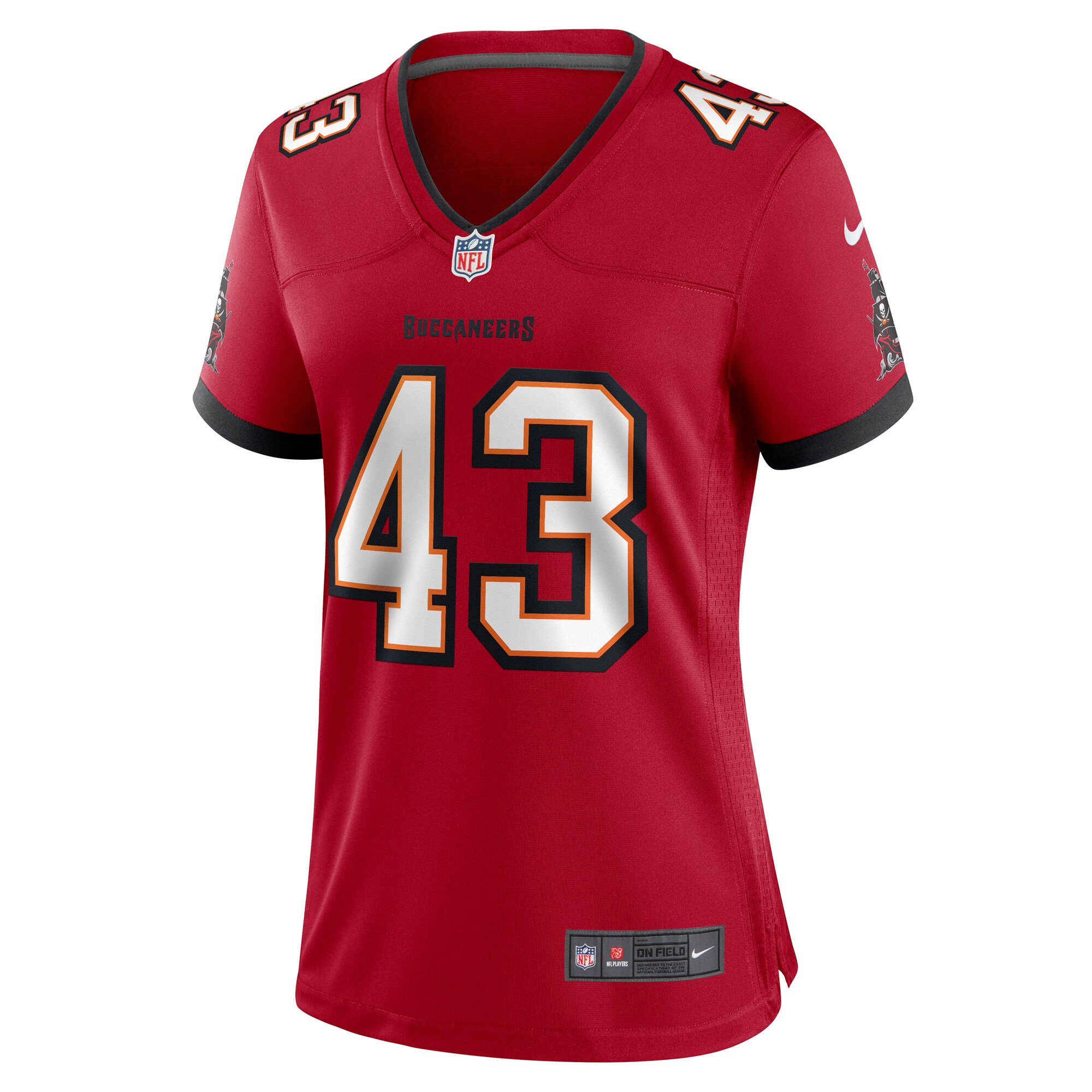Chris Braswell Tampa Bay Buccaneers Nike Women’s Team Game Jersey – Red Clowdercats
