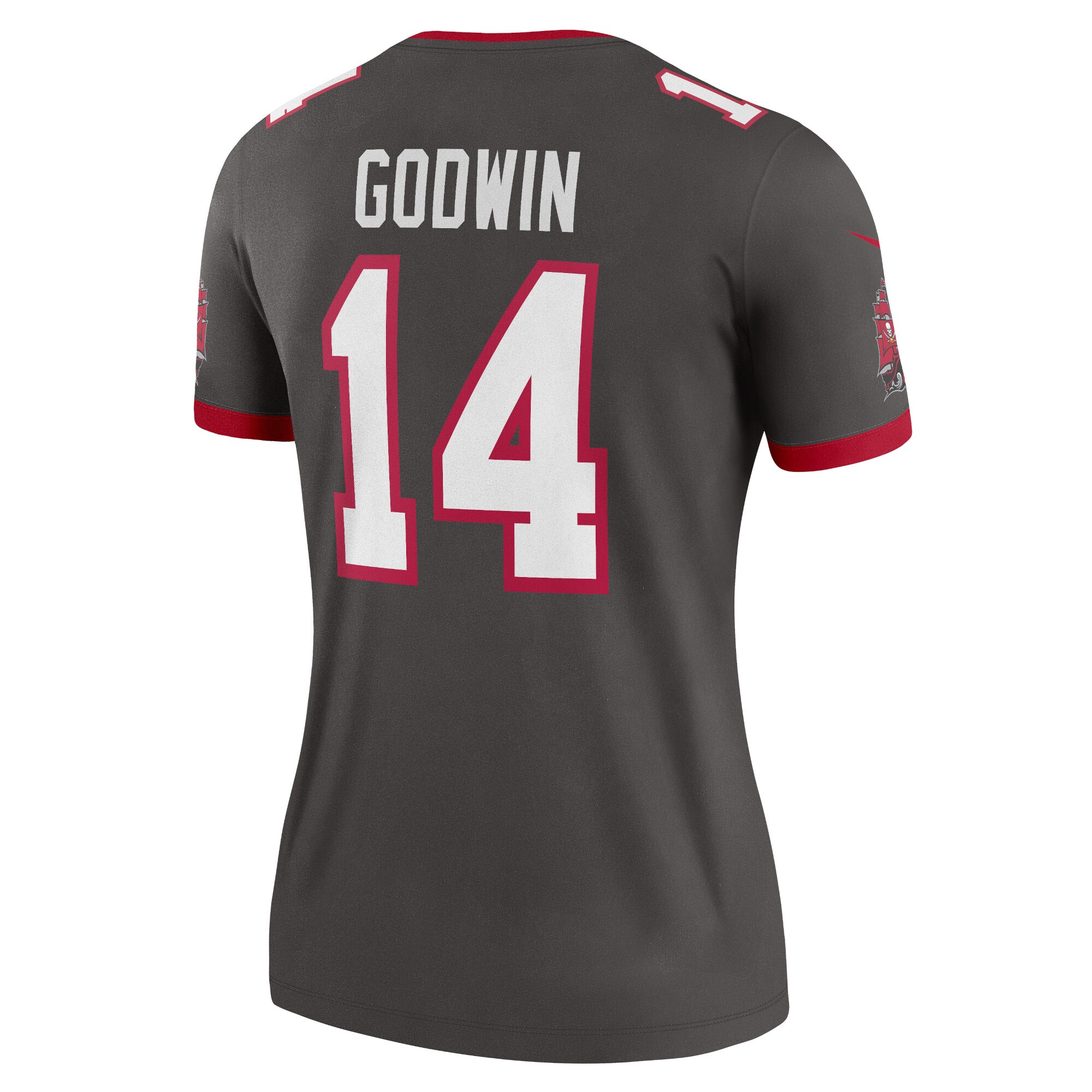 Chris Godwin Tampa Bay Buccaneers Nike Women’s Alternate Legend Player Performance Top – Pewter Clowdercats