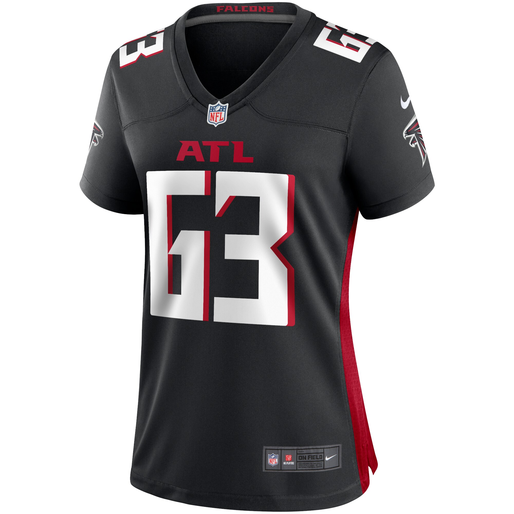 Chris Lindstrom Atlanta Falcons Nike Women’s Game Jersey – Black Clowdercats