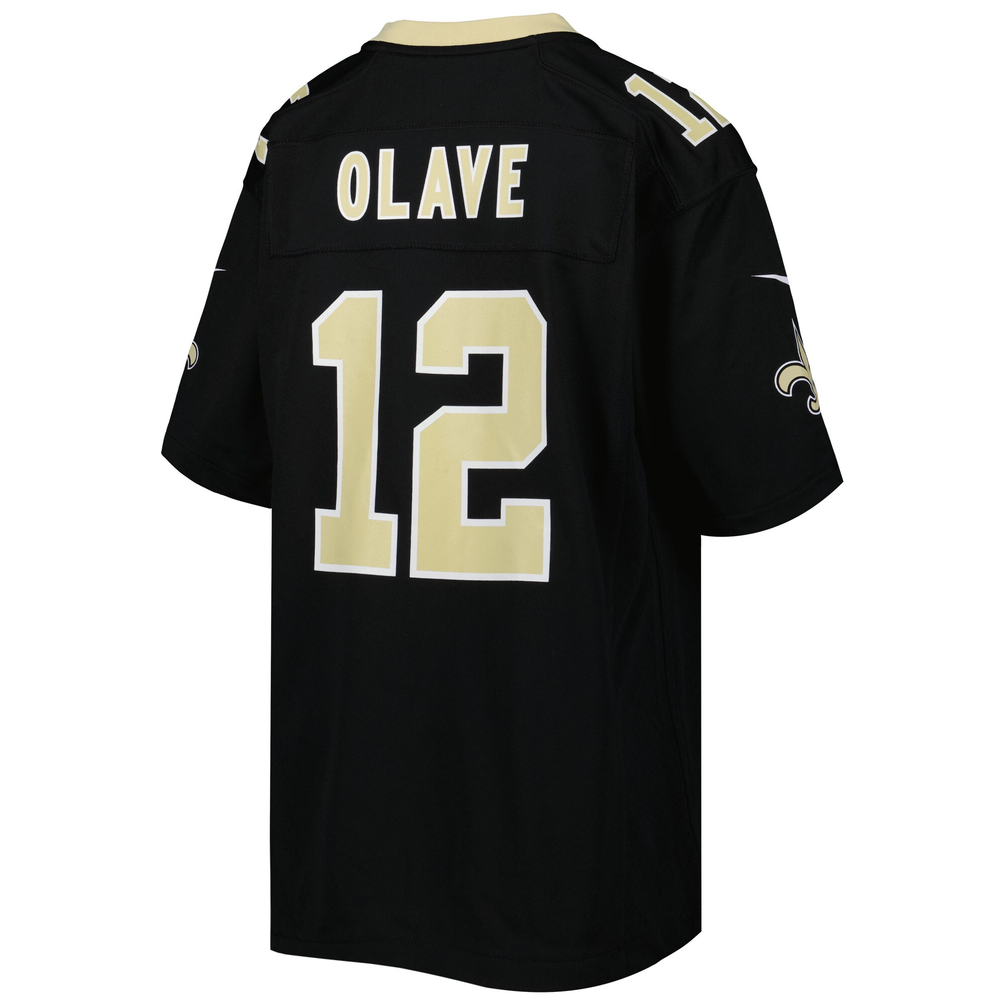 Chris Olave New Orleans Saints Nike Youth Game Jersey – Black Clowdercats