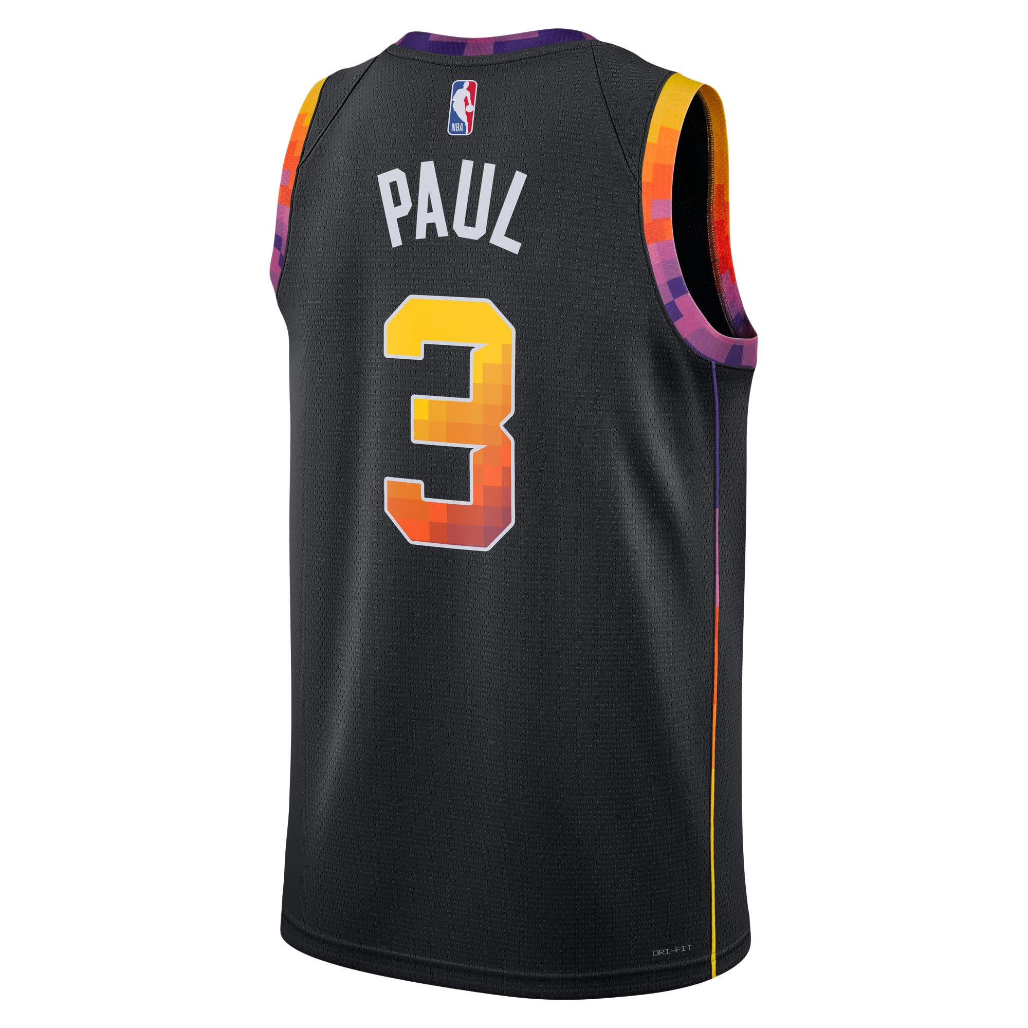 Chris Paul Phoenix Suns Jordan Brand Unisex Swingman Jersey – Statement Edition – Black Clowdercats