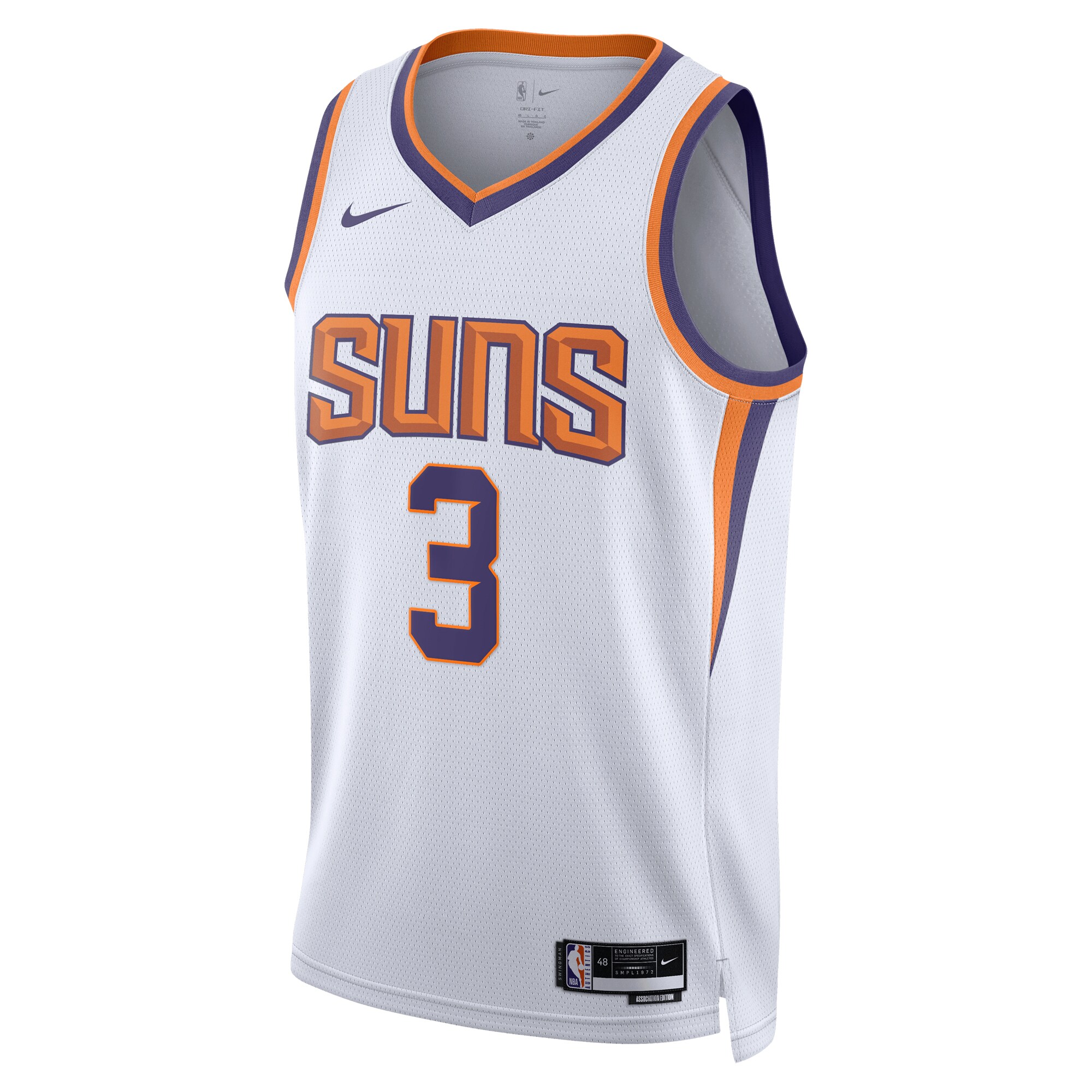 Chris Paul Phoenix Suns Nike Unisex Swingman Jersey – Association Edition – White Clowdercats