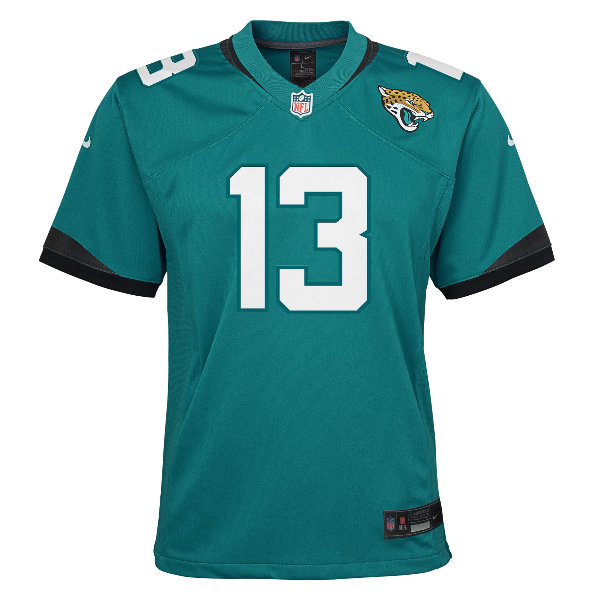 Christian Kirk Jacksonville Jaguars Nike Youth Game Jersey – Teal Clowdercats