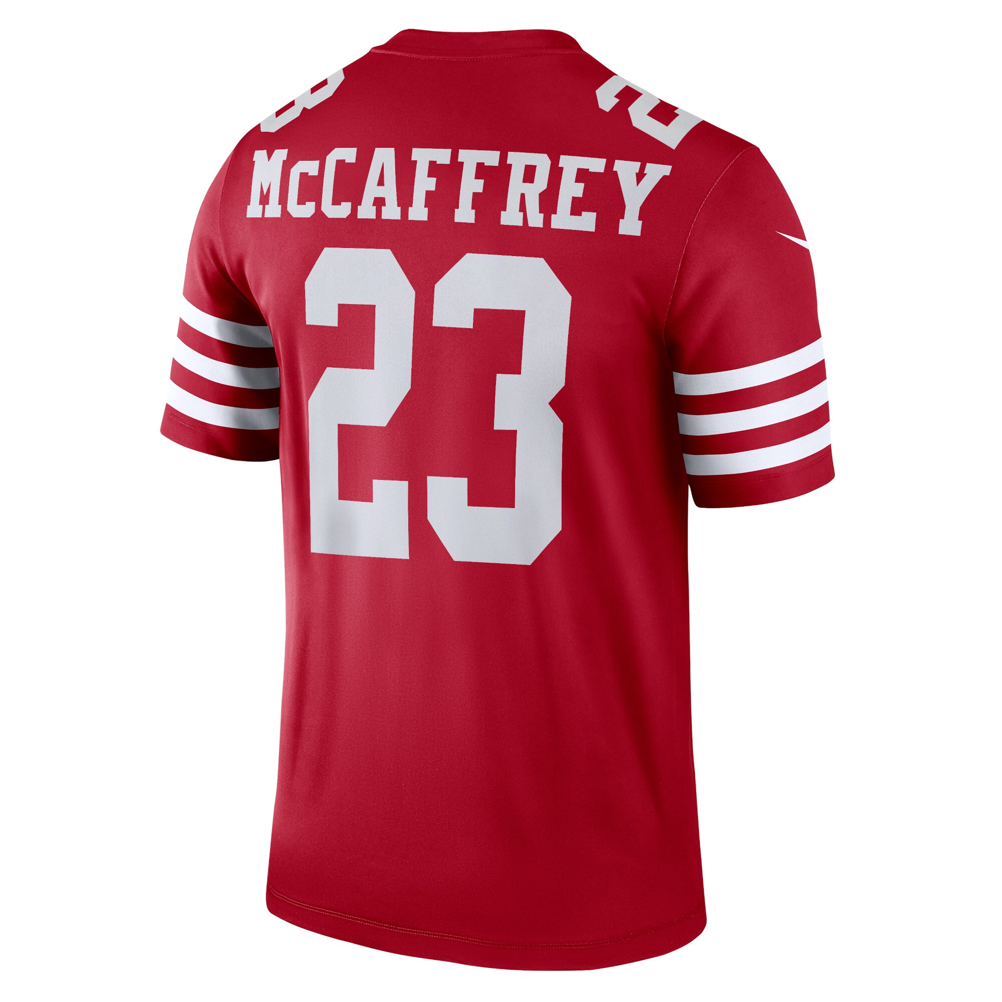 Christian McCaffrey San Francisco 49ers Nike Legend Player Performance Top – Scarlet Clowdercats