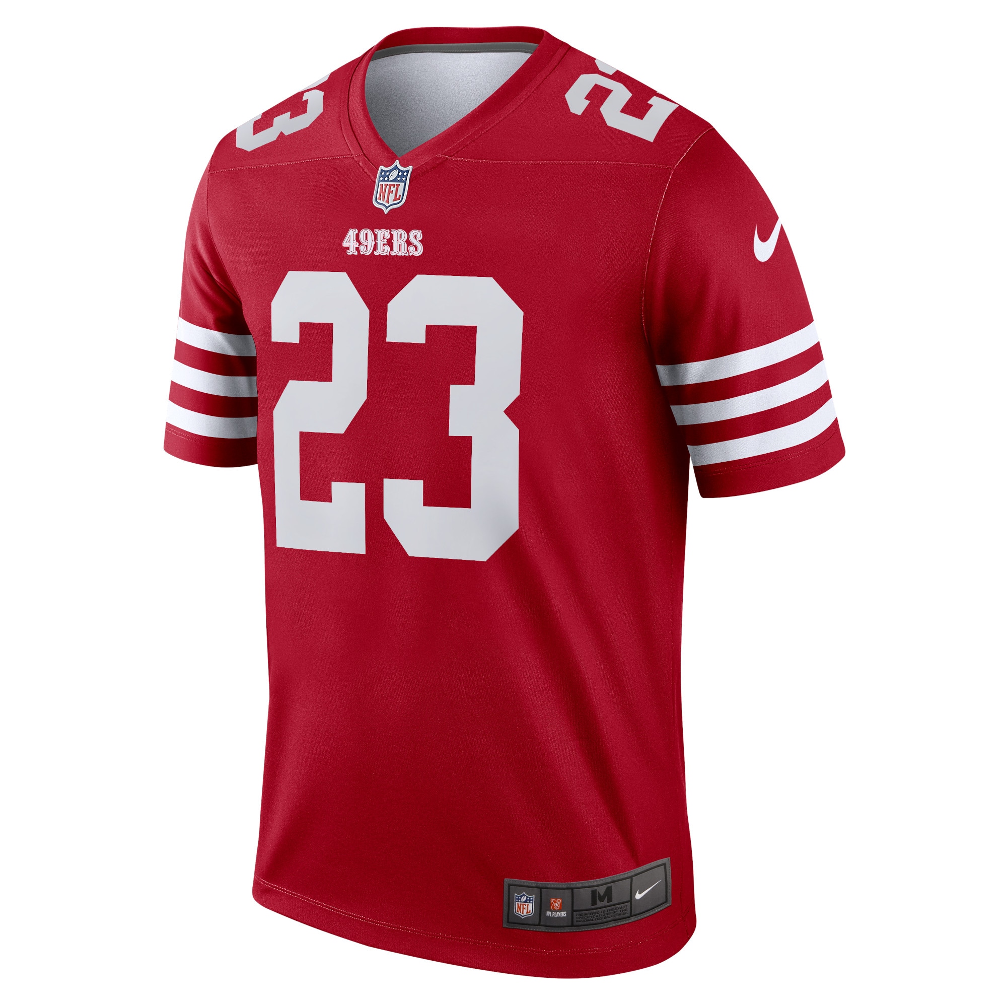 Christian McCaffrey San Francisco 49ers Nike Legend Player Performance Top – Scarlet Clowdercats