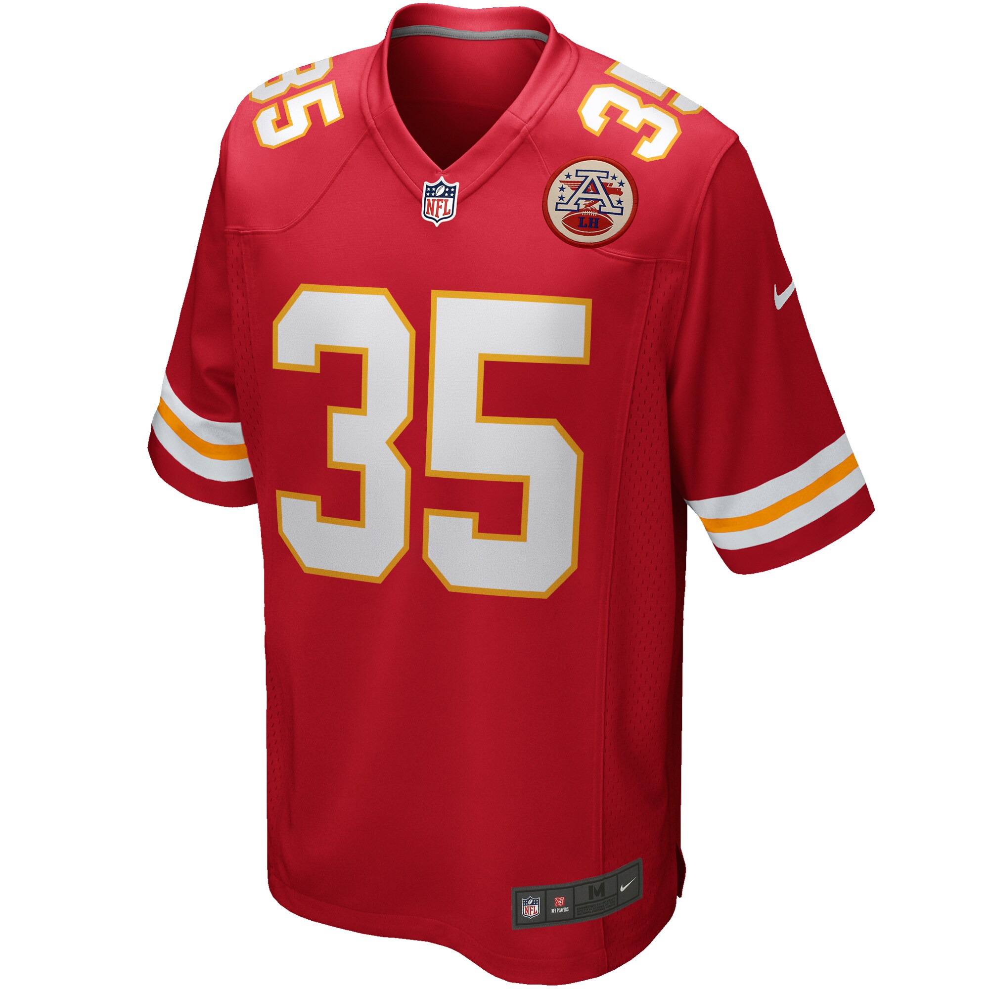 Christian Okoye Kansas City Chiefs Nike Game Retired Player Jersey – Red Clowdercats
