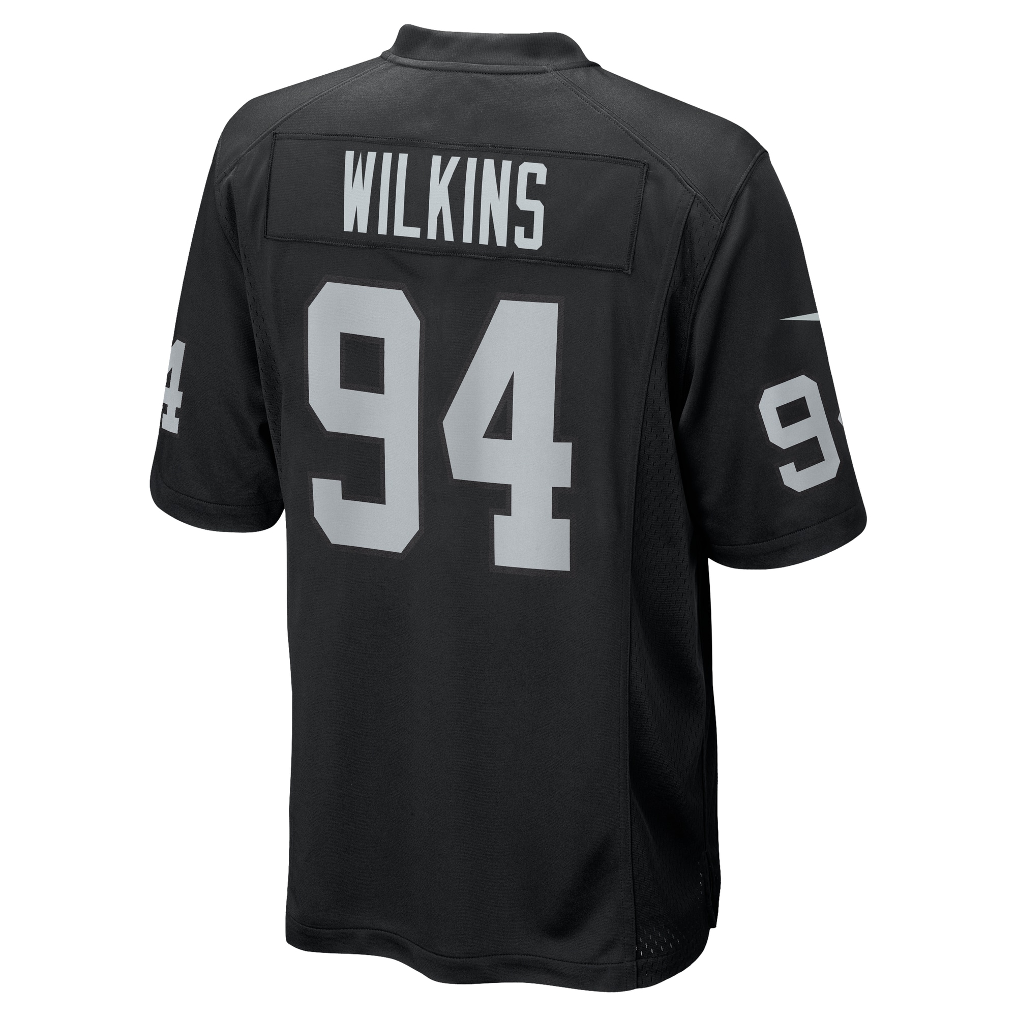 Christian Wilkins Las Vegas Raiders Nike Team Game Jersey – Black Clowdercats
