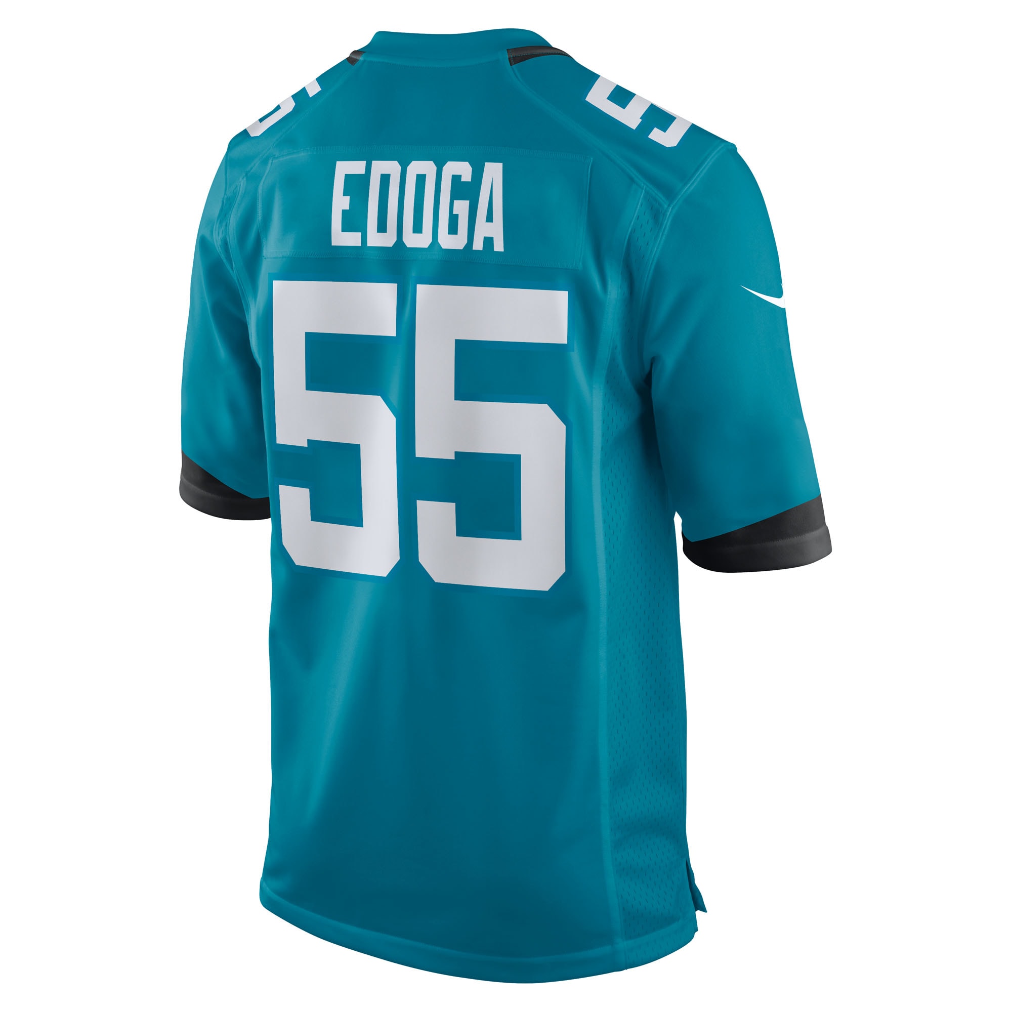 Chuma Edoga Jacksonville Jaguars Nike Team Game Jersey – Teal Clowdercats