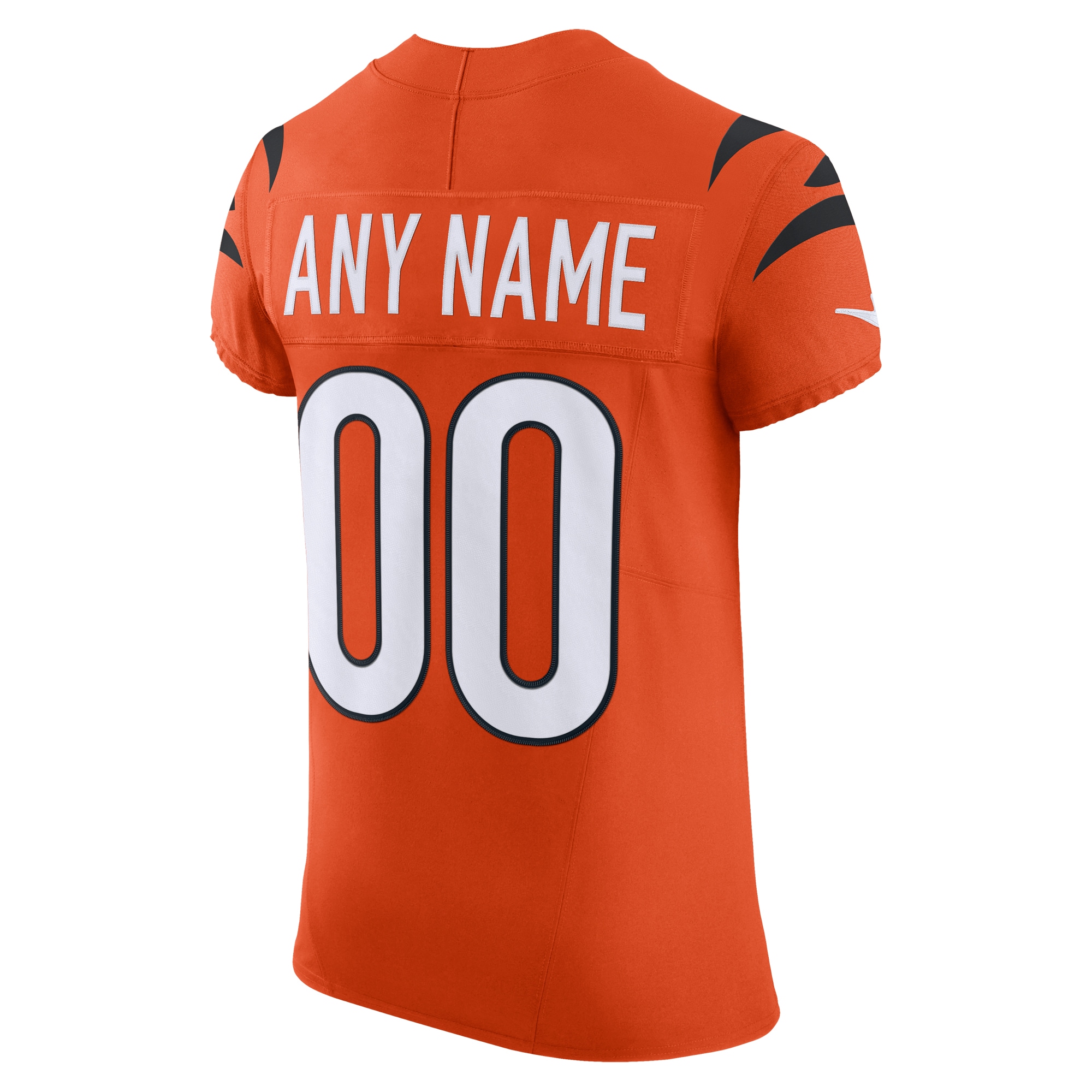 Cincinnati Bengals Nike Alternate Vapor F.U.S.E. Elite Custom Jersey – Men’s Orange Clowdercats