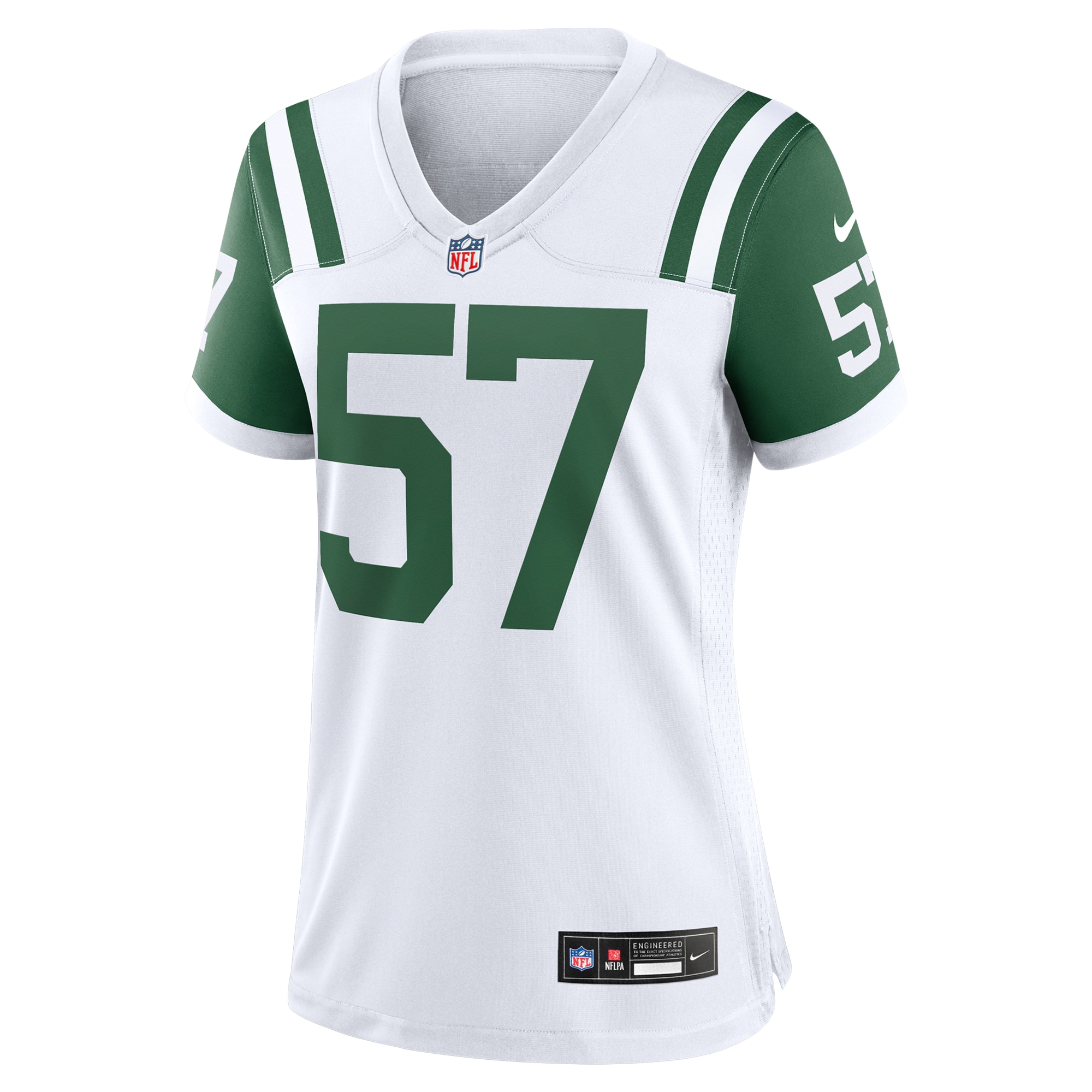 C.J. Mosley New York Jets Nike Women’s Classic Alternate Game Jersey – White Clowdercats