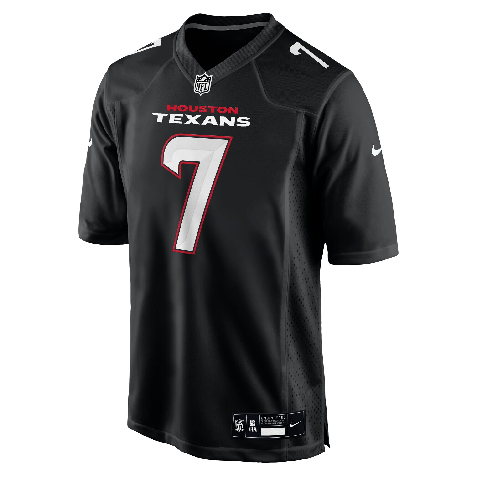 C.J. Stroud Houston Texans Nike Fashion Jersey – Carbon Black Clowdercats