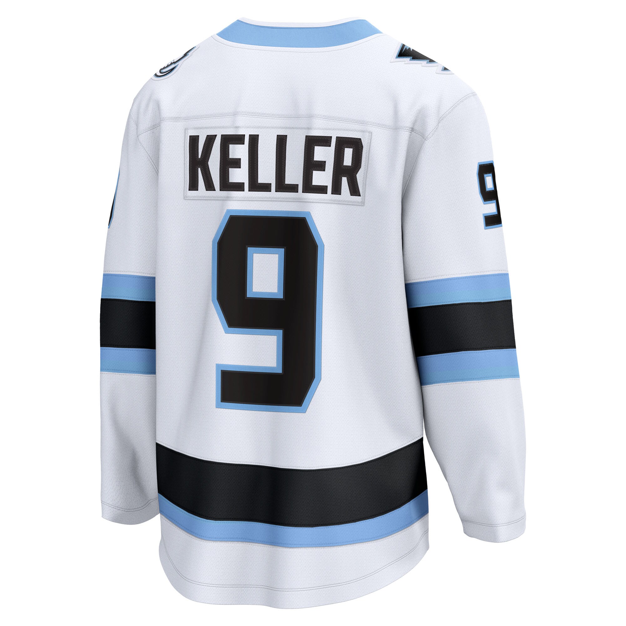 Clayton Keller Utah Mammoth Fanatics Away Breakaway Player Jersey – White Clowdercats