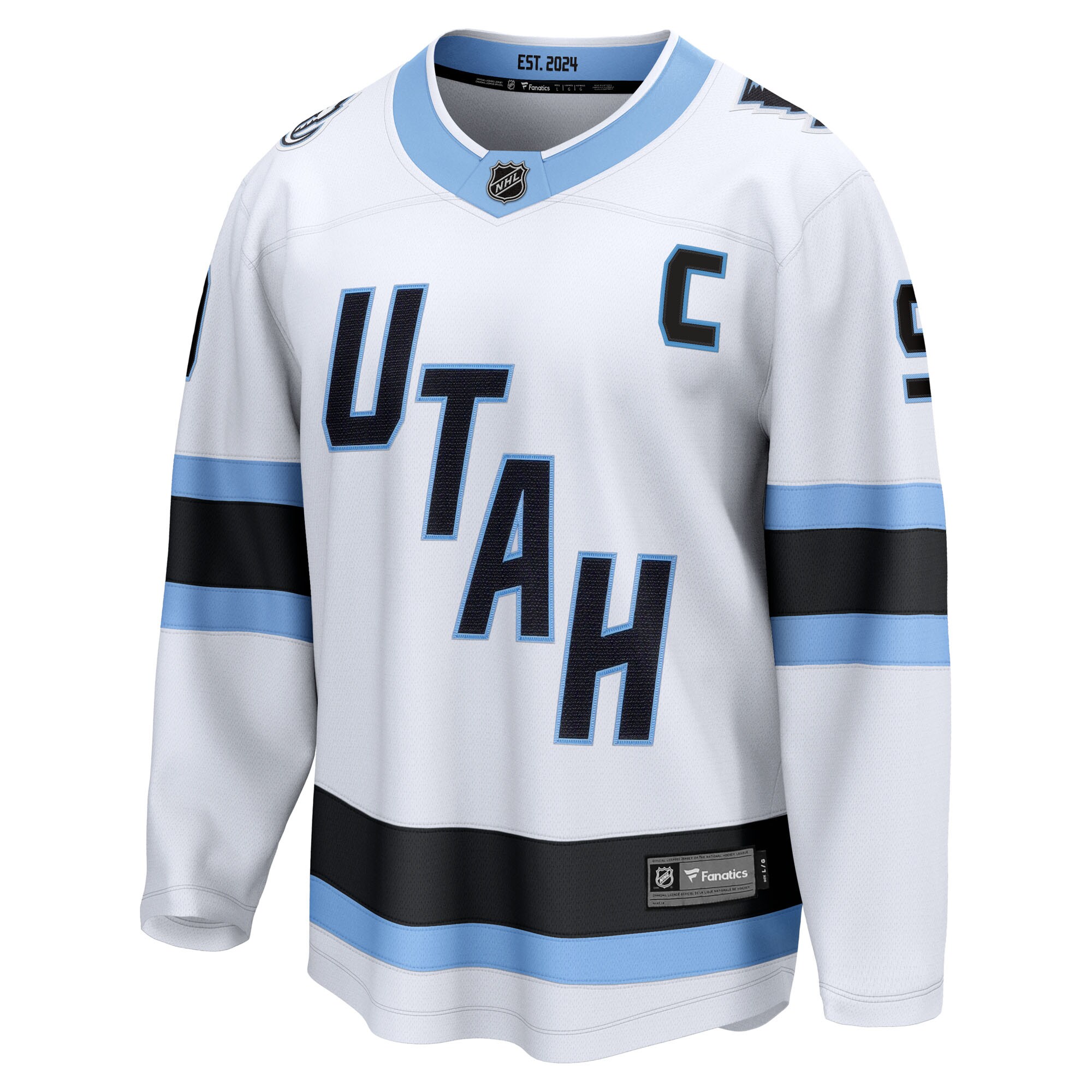 Clayton Keller Utah Mammoth Fanatics Away Breakaway Player Jersey – White Clowdercats