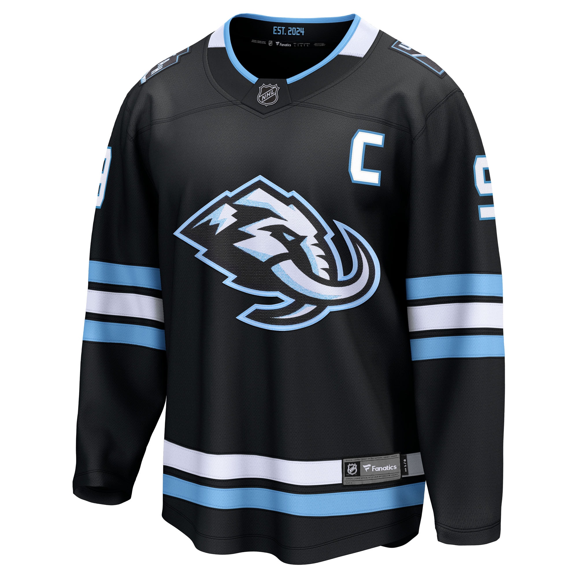 Clayton Keller Utah Mammoth Fanatics Home Breakaway Player Jersey – Black Clowdercats