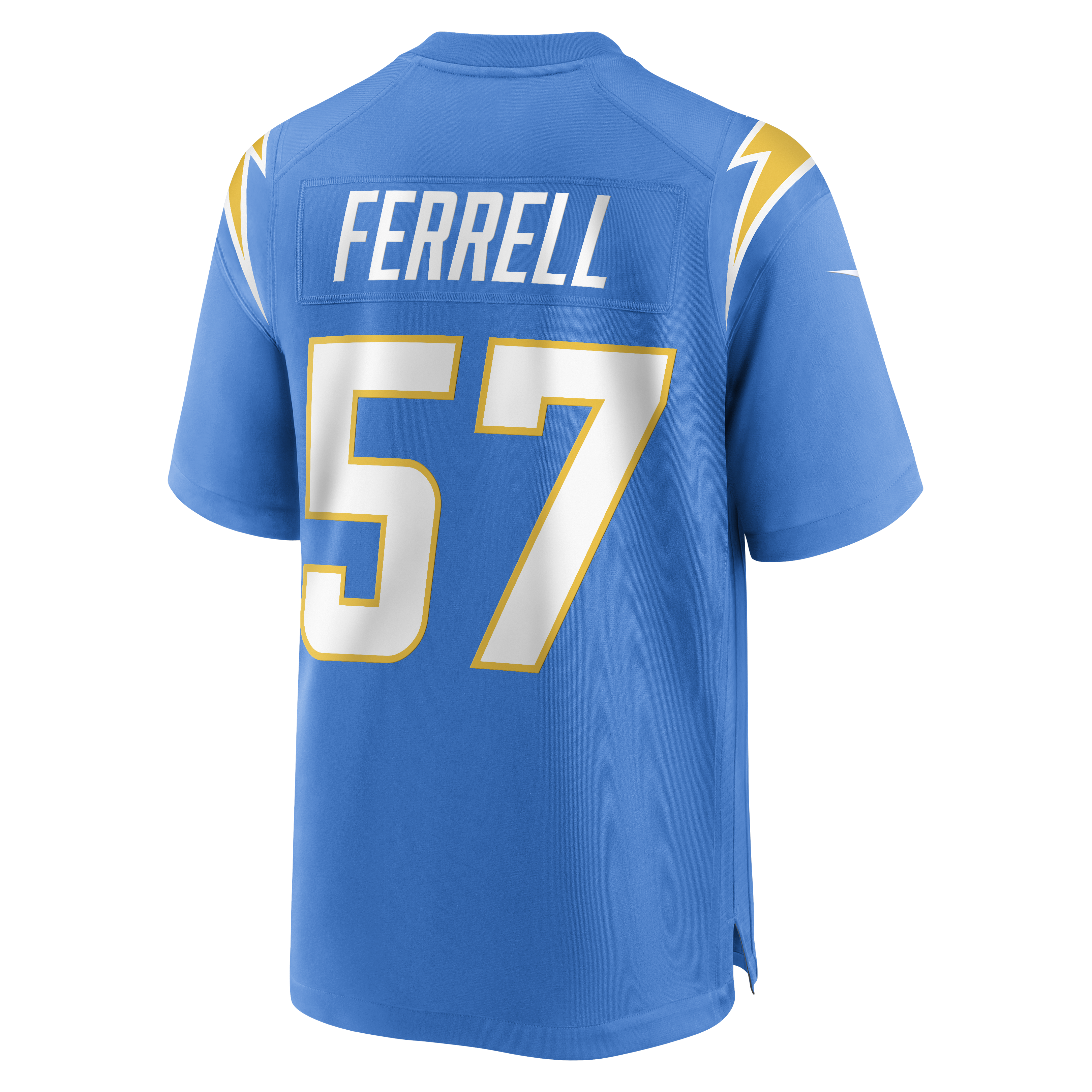 Clelin Ferrell Los Angeles Chargers Nike Team Game Jersey – Powder Blue Clowdercats
