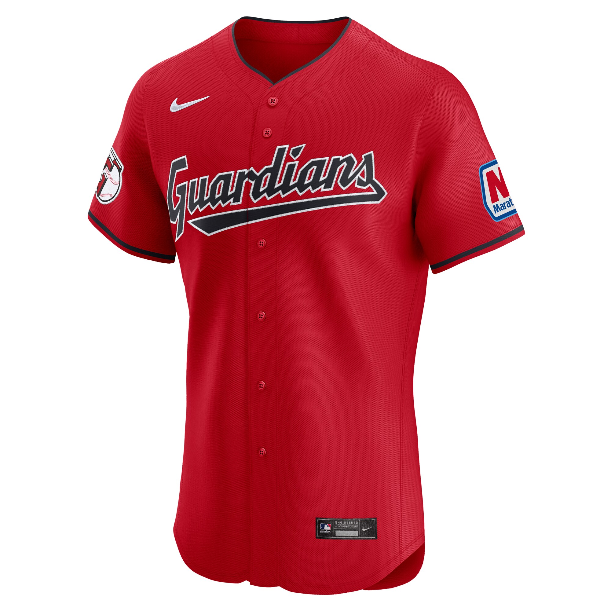 Cleveland Guardians Nike Alternate Elite Jersey – Red