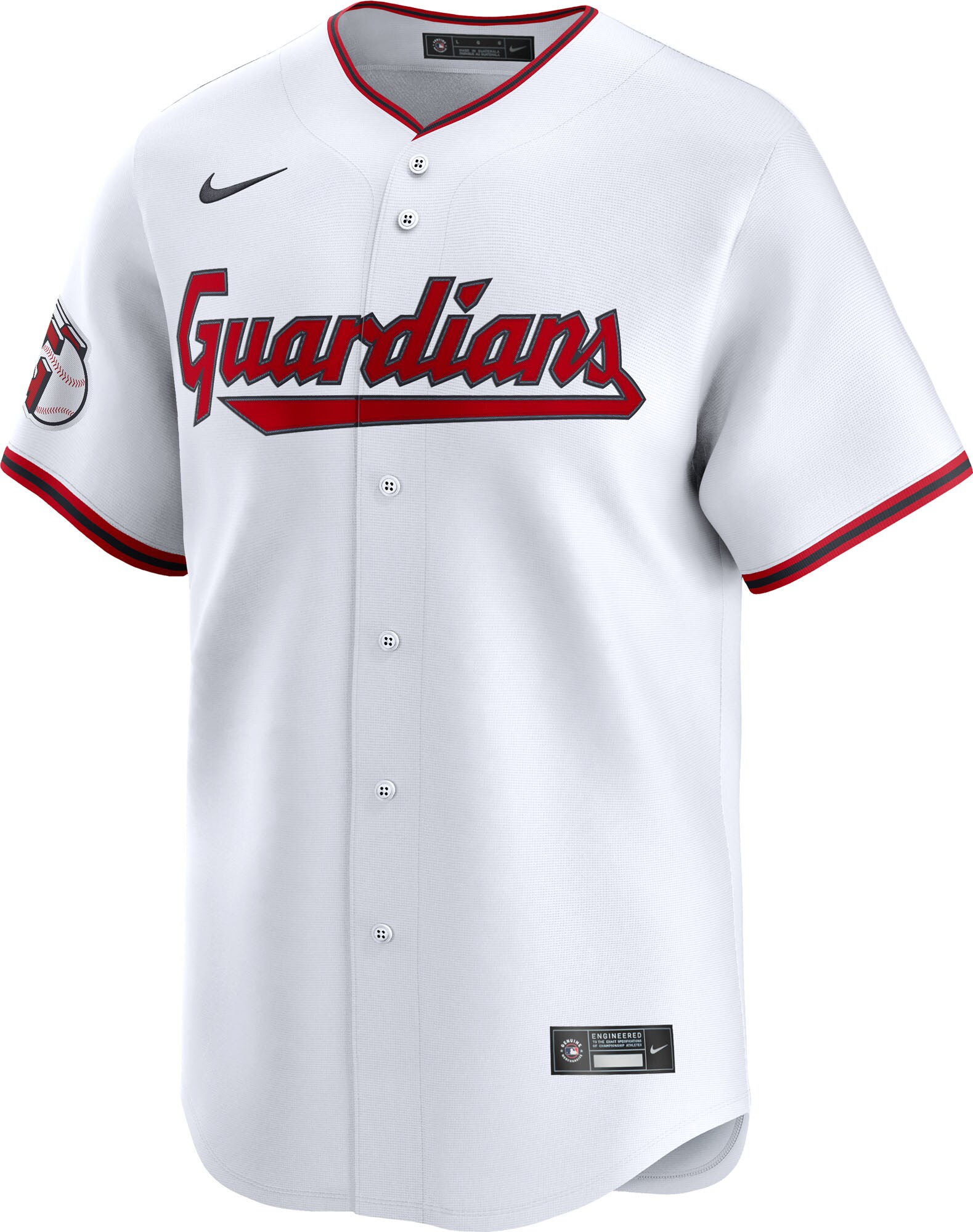 Cleveland Guardians Nike Home Limited Pick-A-Player Retired Roster Jersey – White