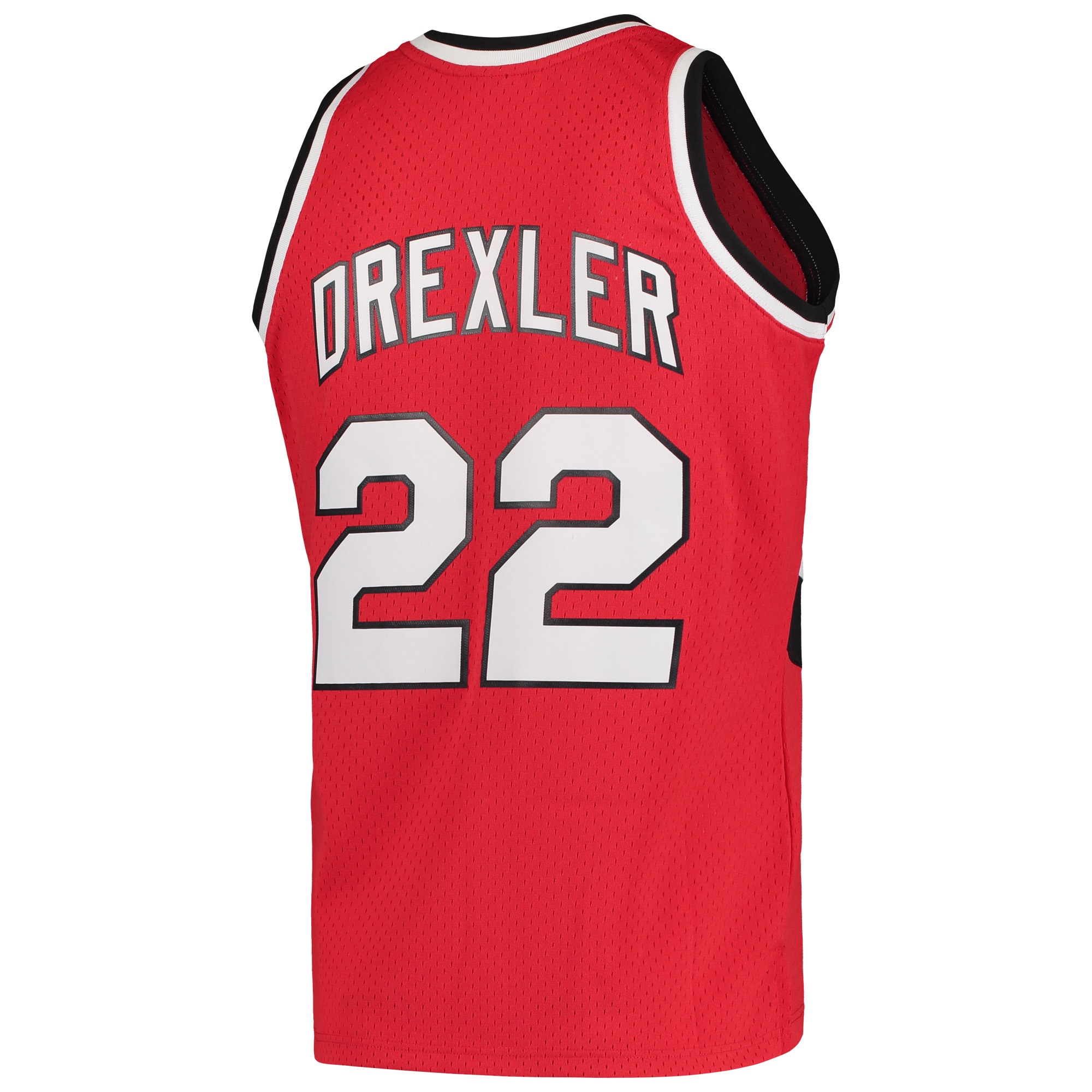Clyde Drexler Portland Trail Blazers Mitchell & Ness 1983/84 Hardwood Classics Swingman Jersey – Red Clowdercats