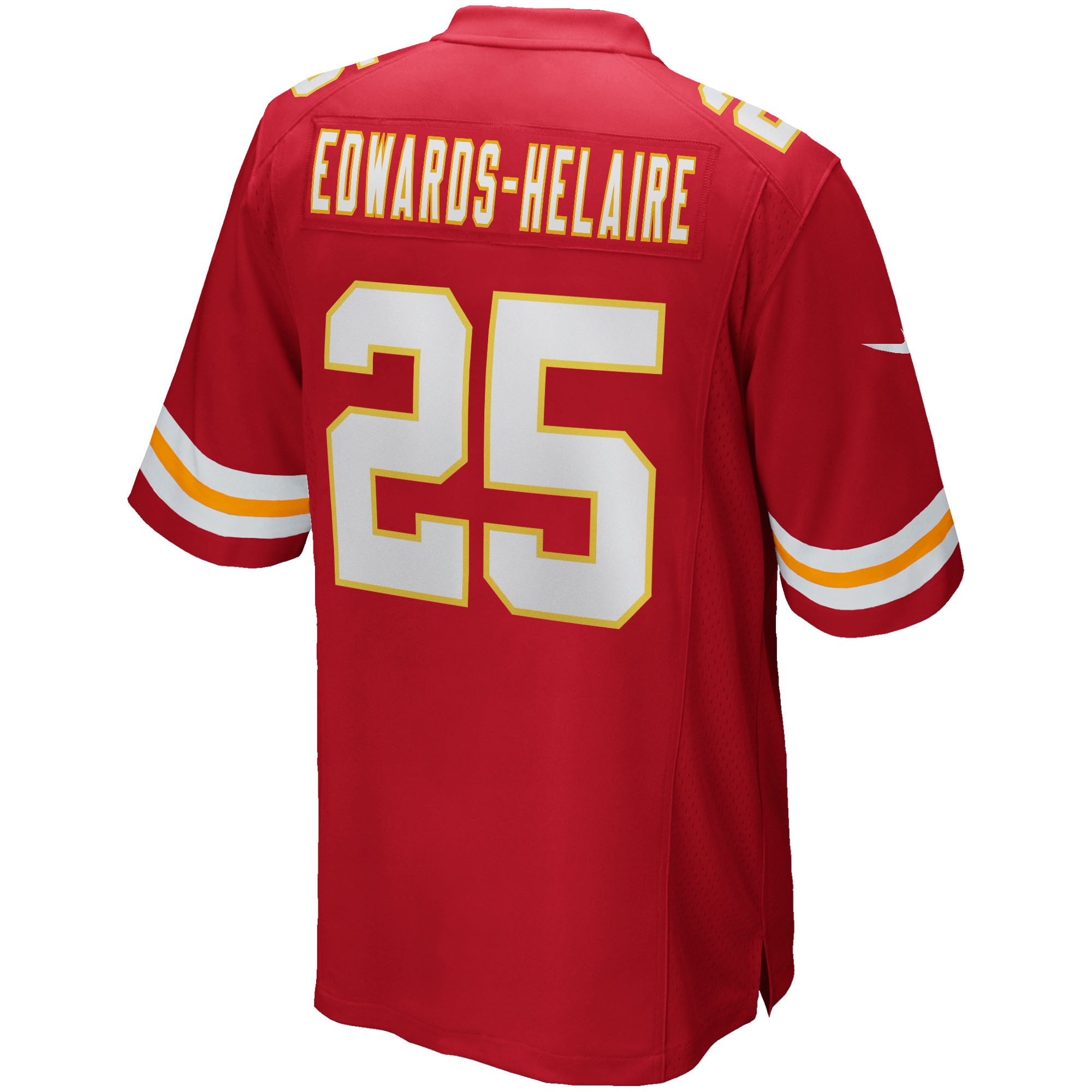 Clyde Edwards-Helaire Kansas City Chiefs Nike Player Game Jersey – Red Clowdercats