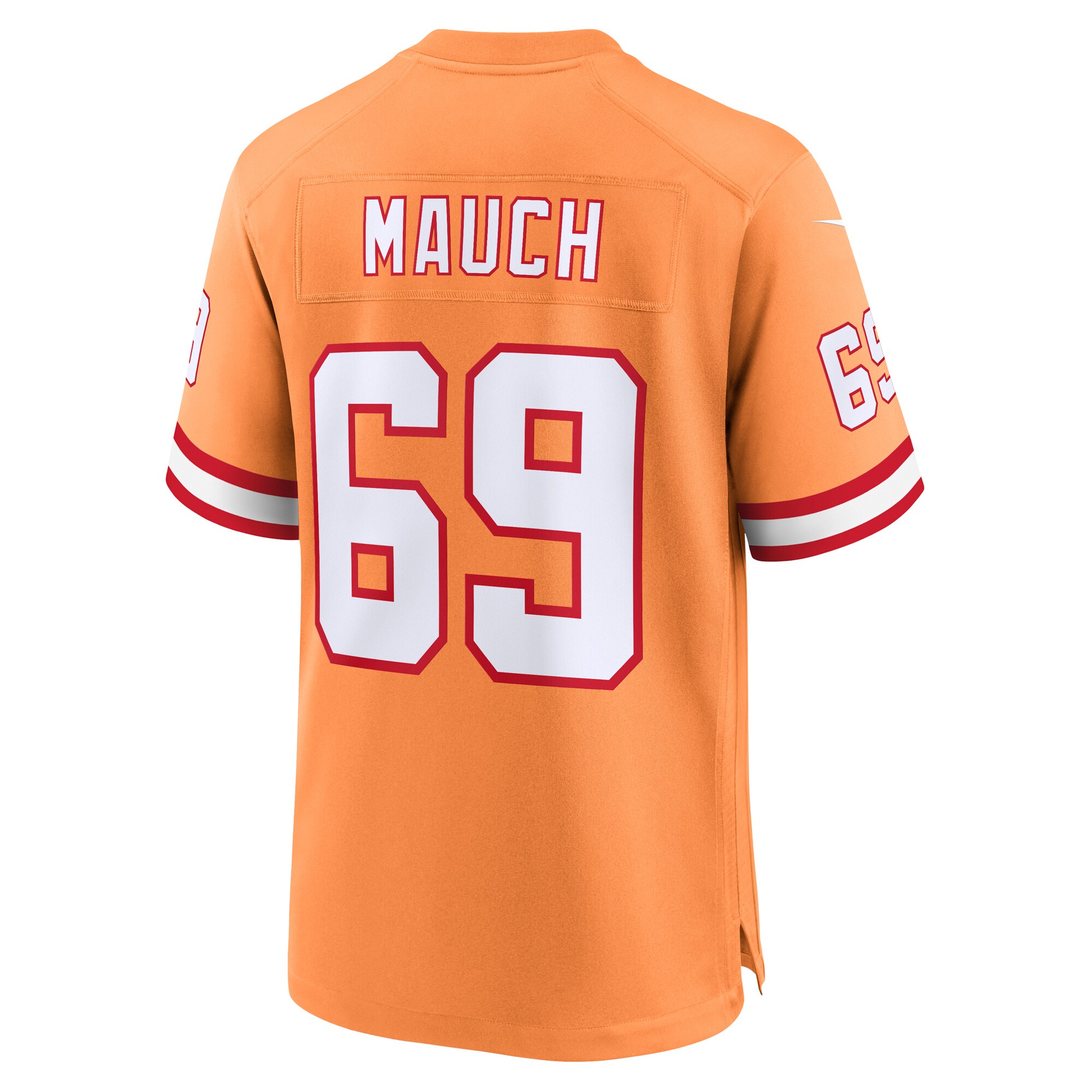 Cody Mauch Tampa Bay Buccaneers Nike Alternate Game Jersey – Orange Clowdercats