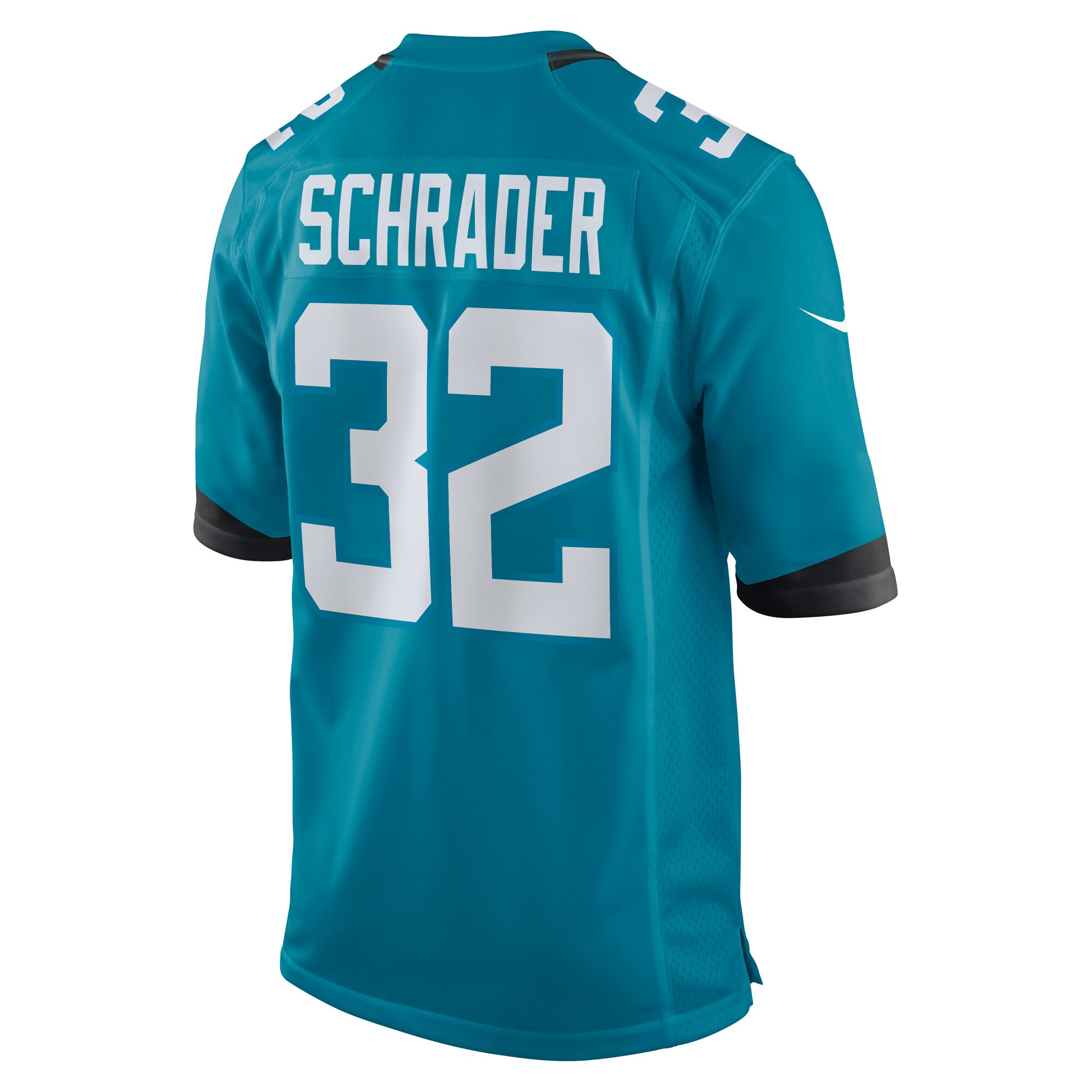 Cody Schrader Jacksonville Jaguars Nike Team Game Jersey – Teal Clowdercats