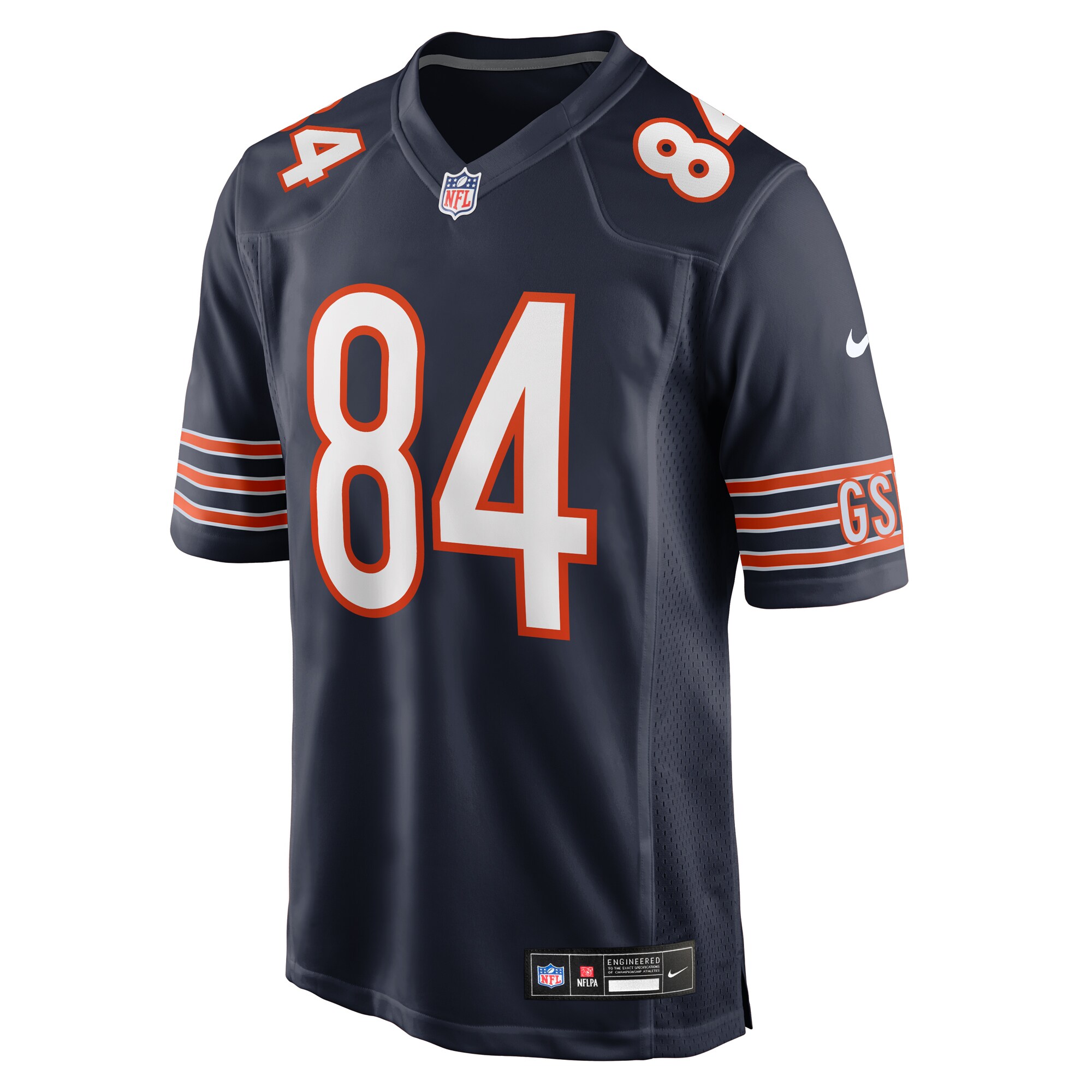 Colston Loveland Chicago Bears Nike 2025 NFL Draft First Round Pick Game Jersey – Navy Clowdercats