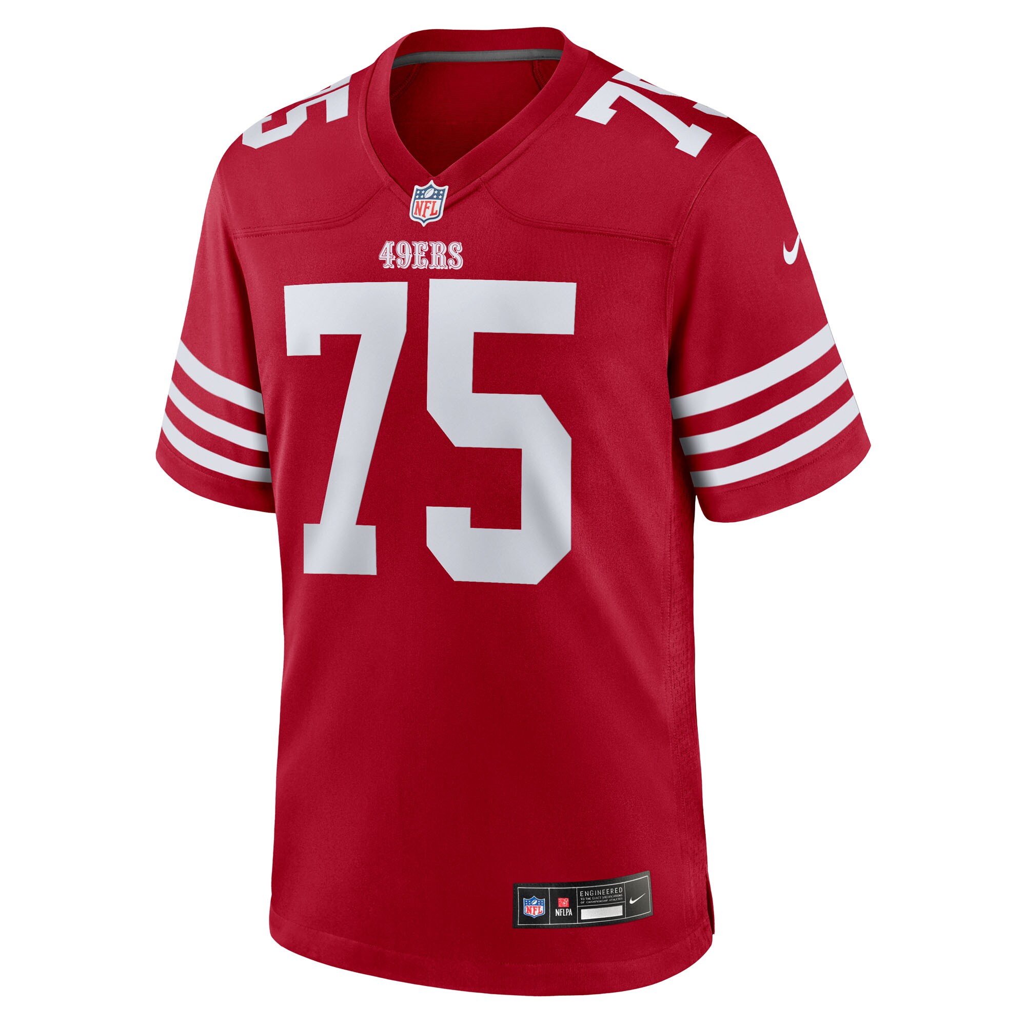 Connor Colby San Francisco 49ers Nike Team Game Jersey – Scarlet Clowdercats