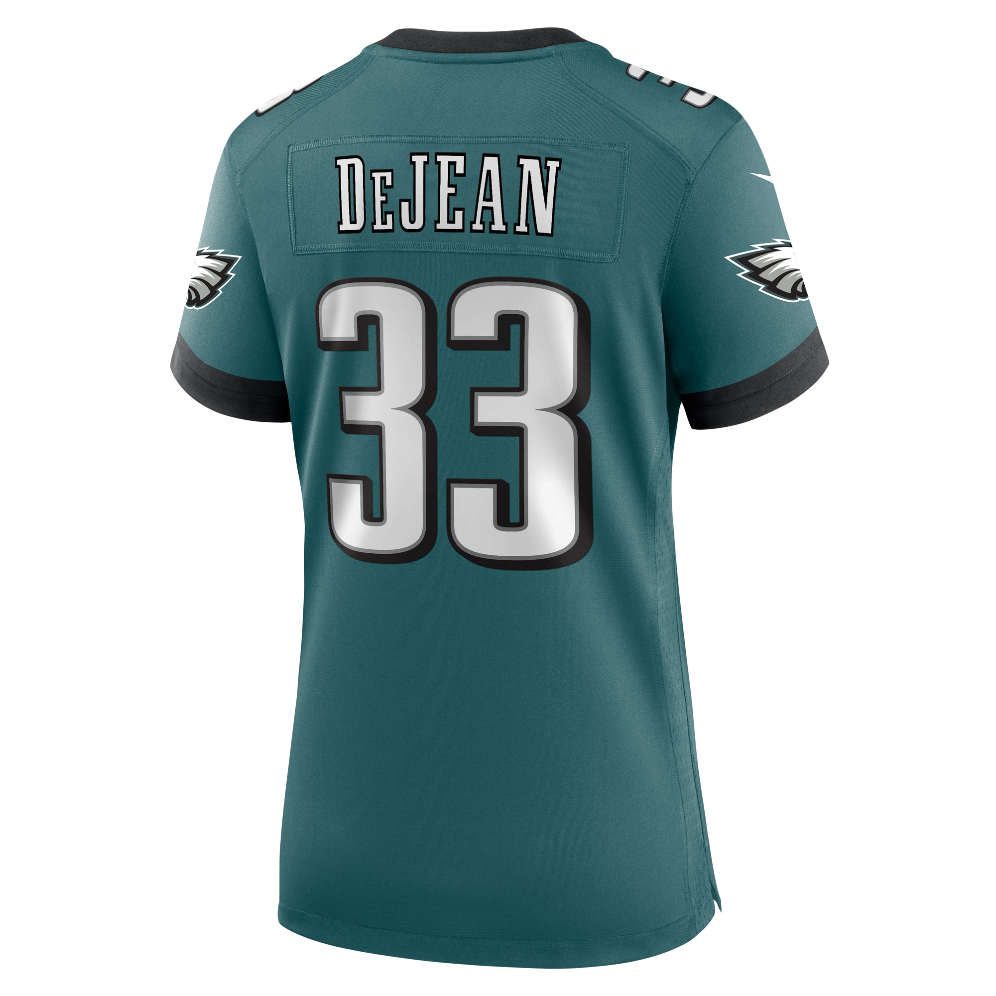 Cooper DeJean Philadelphia Eagles Nike Women’s Team Game Jersey – Midnight Green Clowdercats