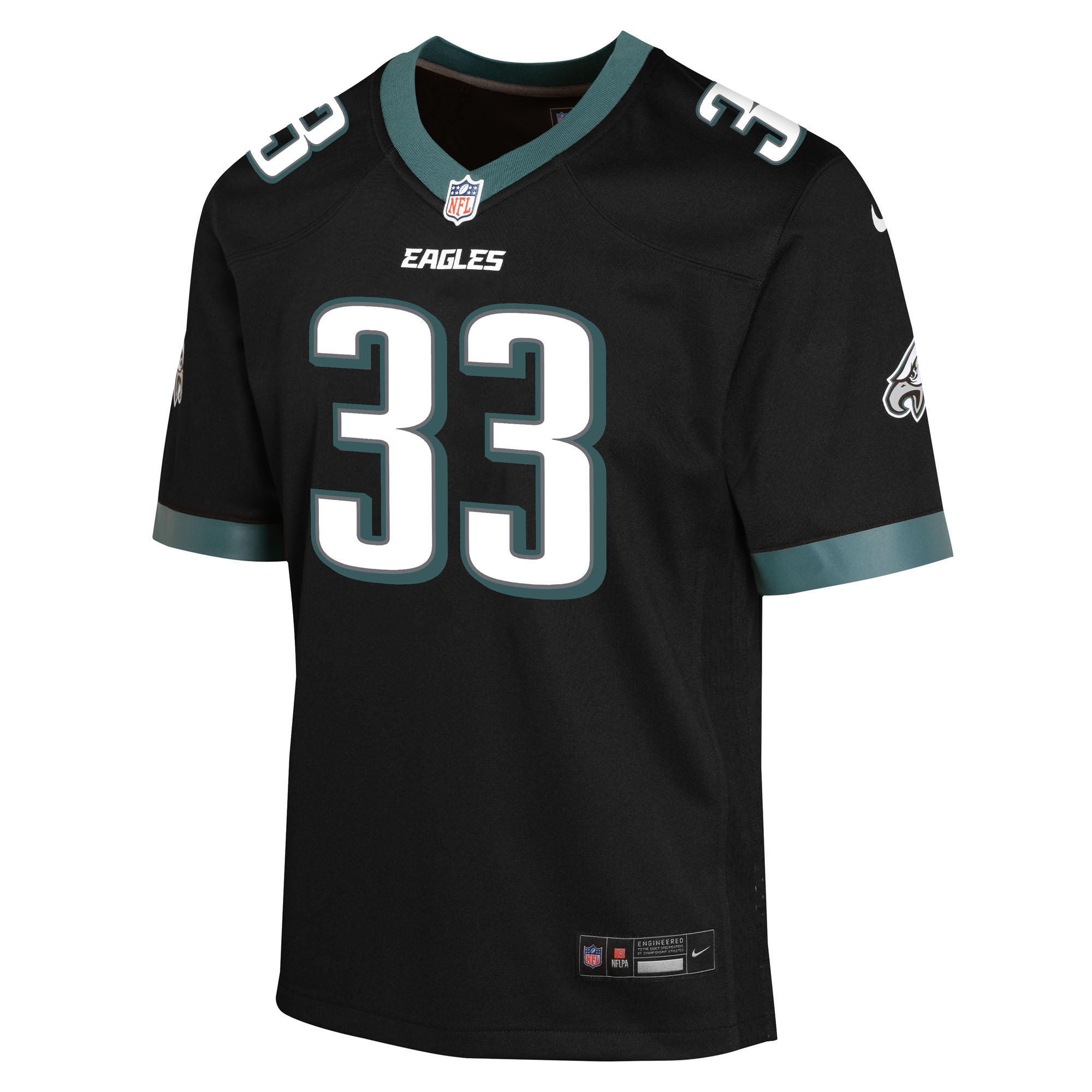 Cooper DeJean Philadelphia Eagles Nike Youth Alternate Game Jersey – Black Clowdercats