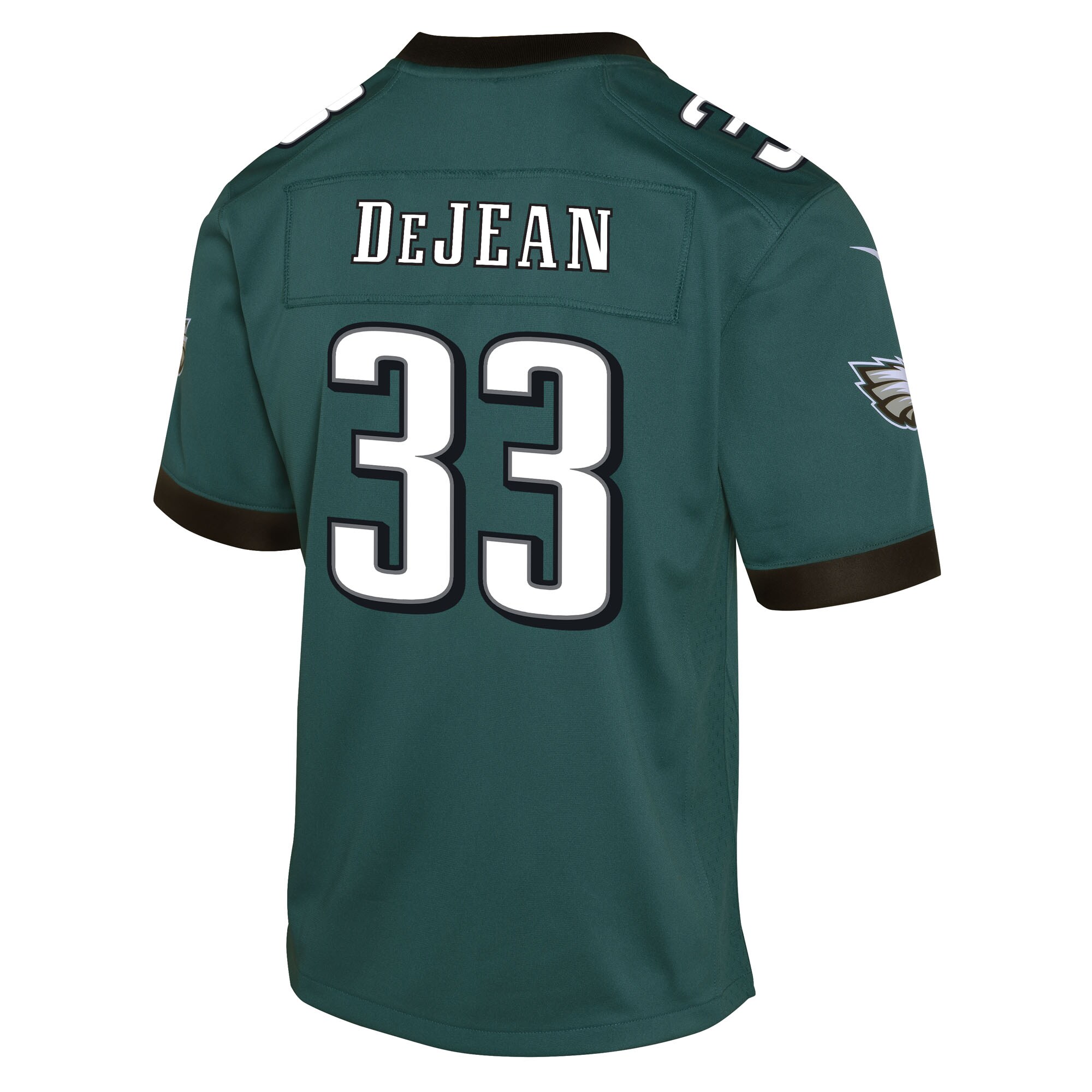 Cooper DeJean Philadelphia Eagles Nike Youth Game Player Jersey – Midnight Green Clowdercats