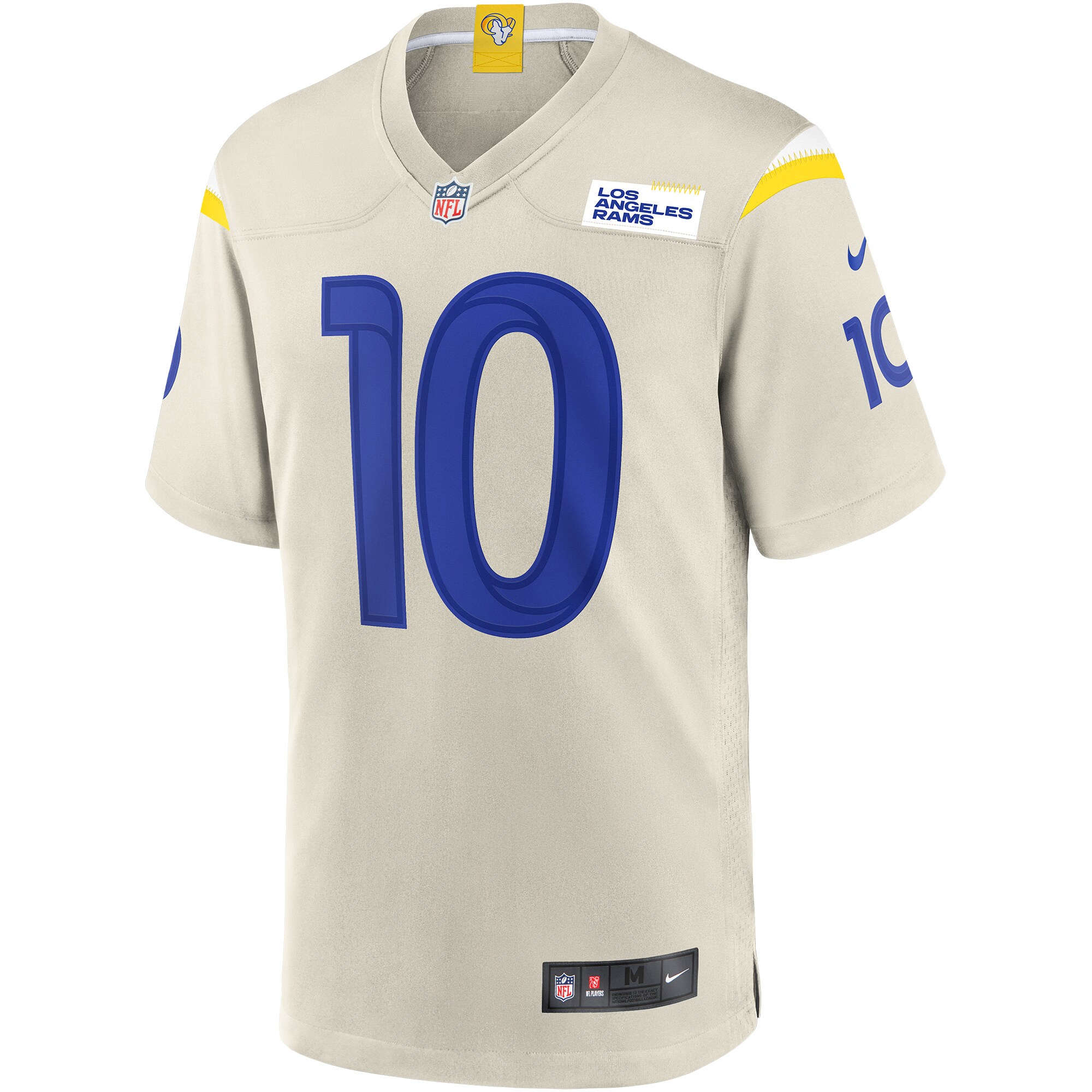 Cooper Kupp Los Angeles Rams Nike Alternate Game Jersey – Cream Clowdercats