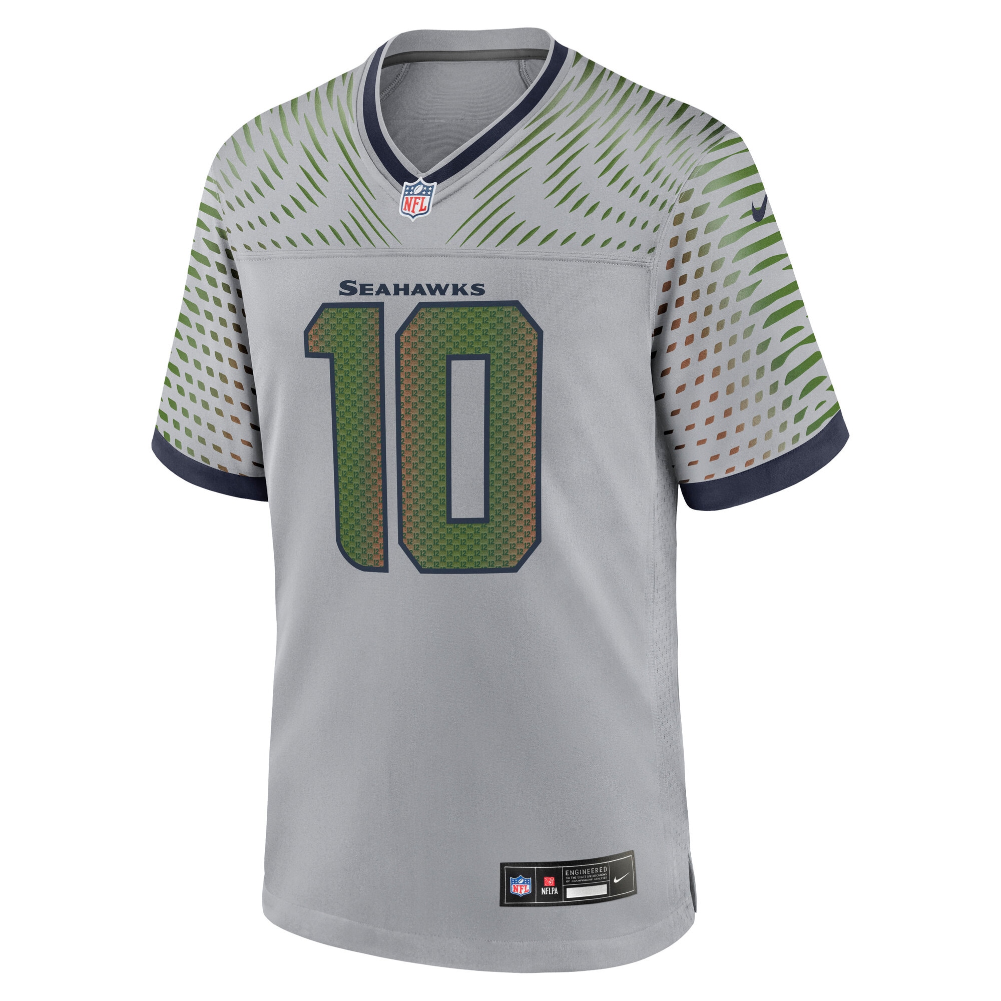 Cooper Kupp Seattle Seahawks Nike 2025 Rivalries Collection Game Jersey – Wolf Gray Clowdercats