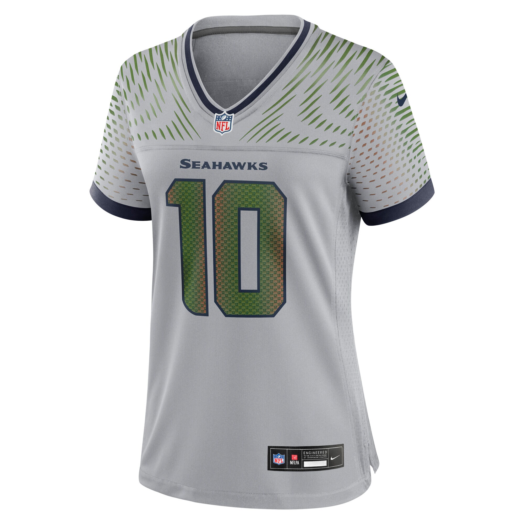 Cooper Kupp Seattle Seahawks Nike Women’s 2025 Rivalries Collection Game Jersey – Wolf Gray Clowdercats