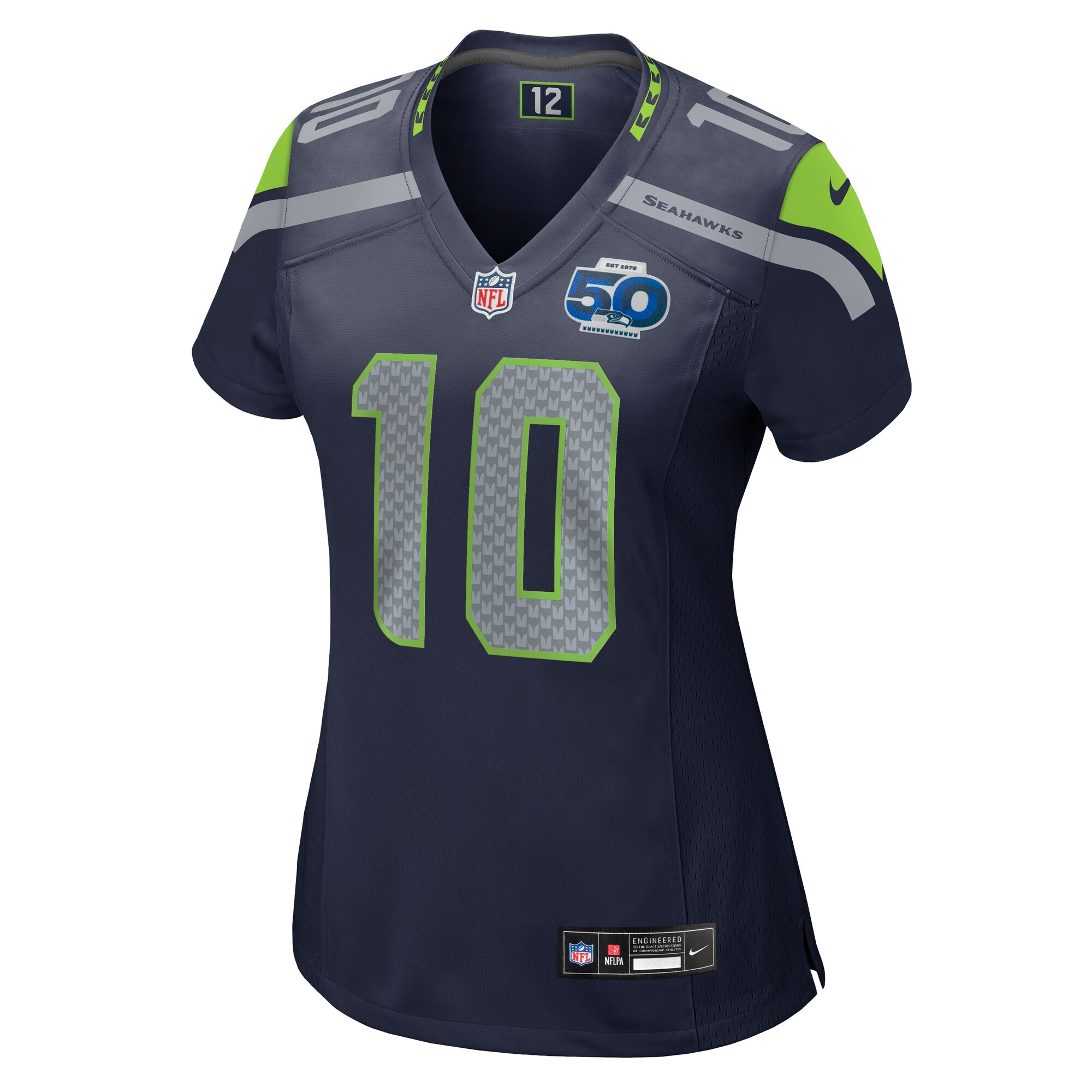 Cooper Kupp Seattle Seahawks Nike Women’s Team 50th Season Game Jersey – College Navy Clowdercats