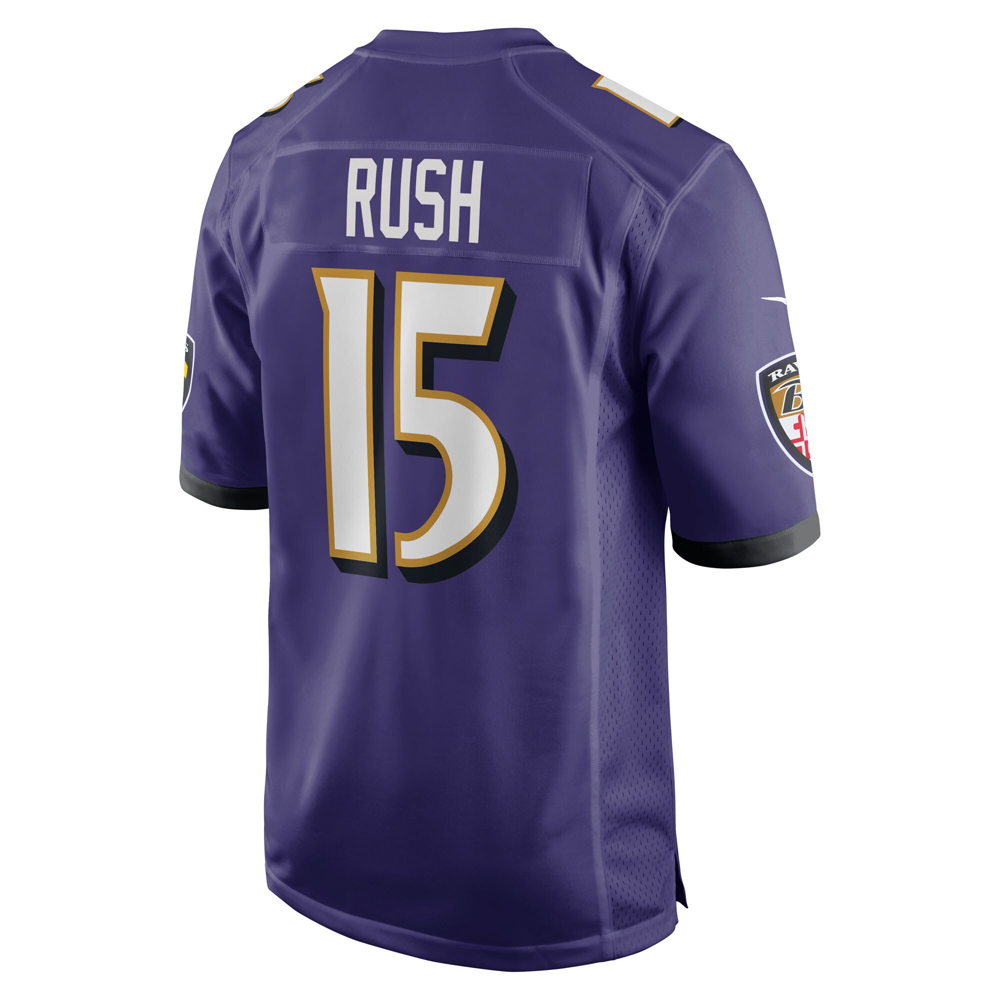Cooper Rush Baltimore Ravens Nike Team Game Jersey – Purple Clowdercats