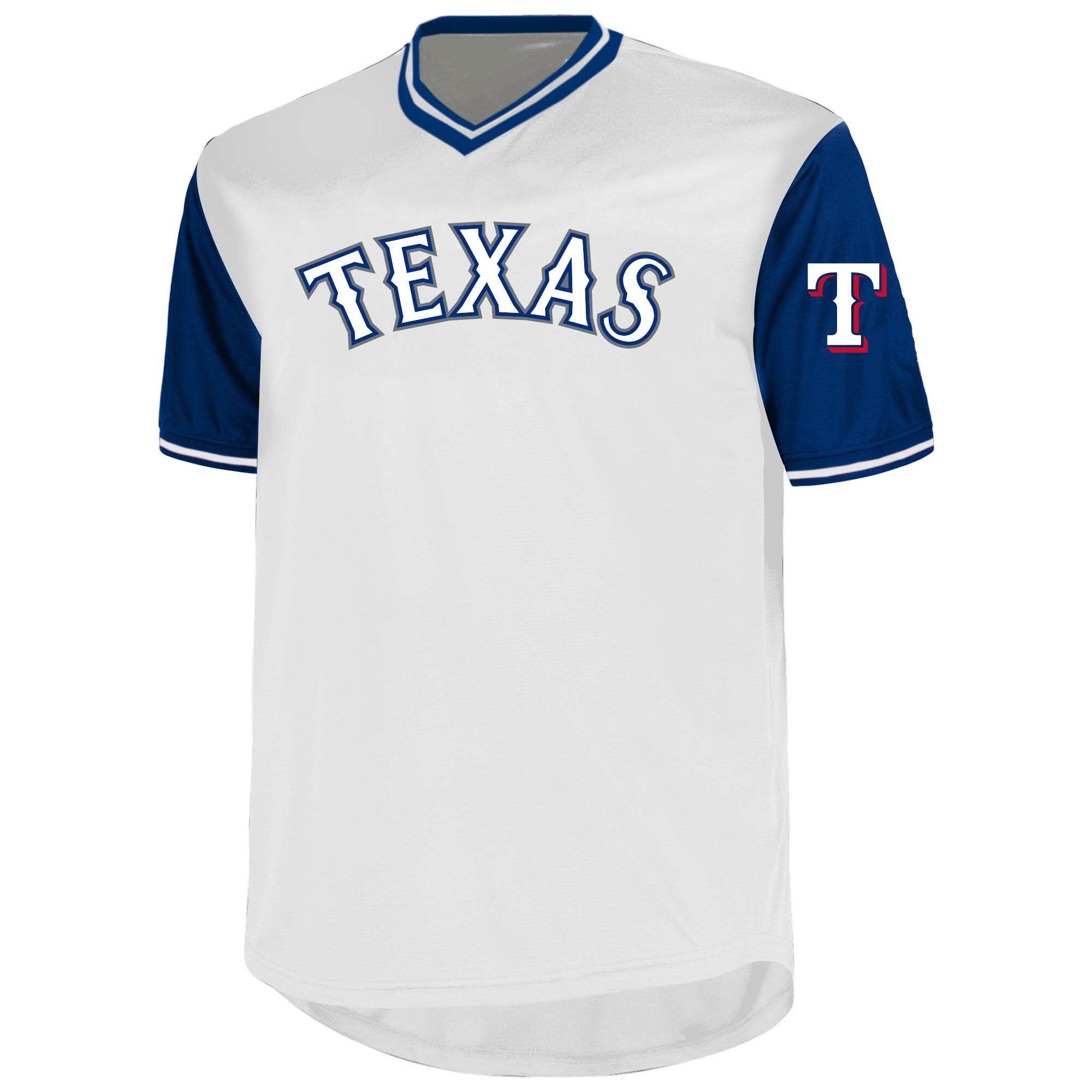Corey Seager Texas Rangers Profile Big & Tall Name & Number Birdeye V-Neck T-Shirt – White