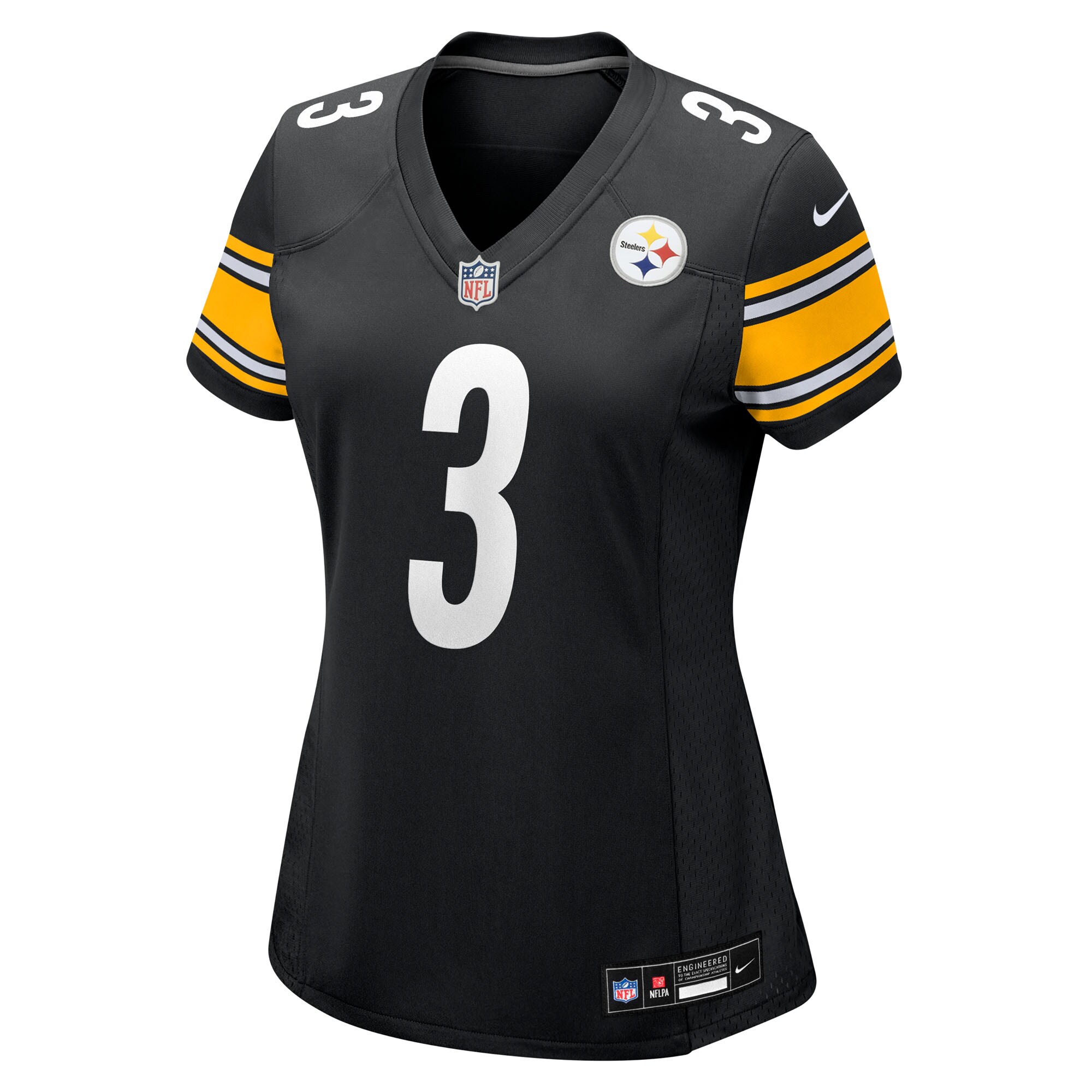 Corliss Waitman Pittsburgh Steelers Nike Women’s Team Game Jersey – Black Clowdercats