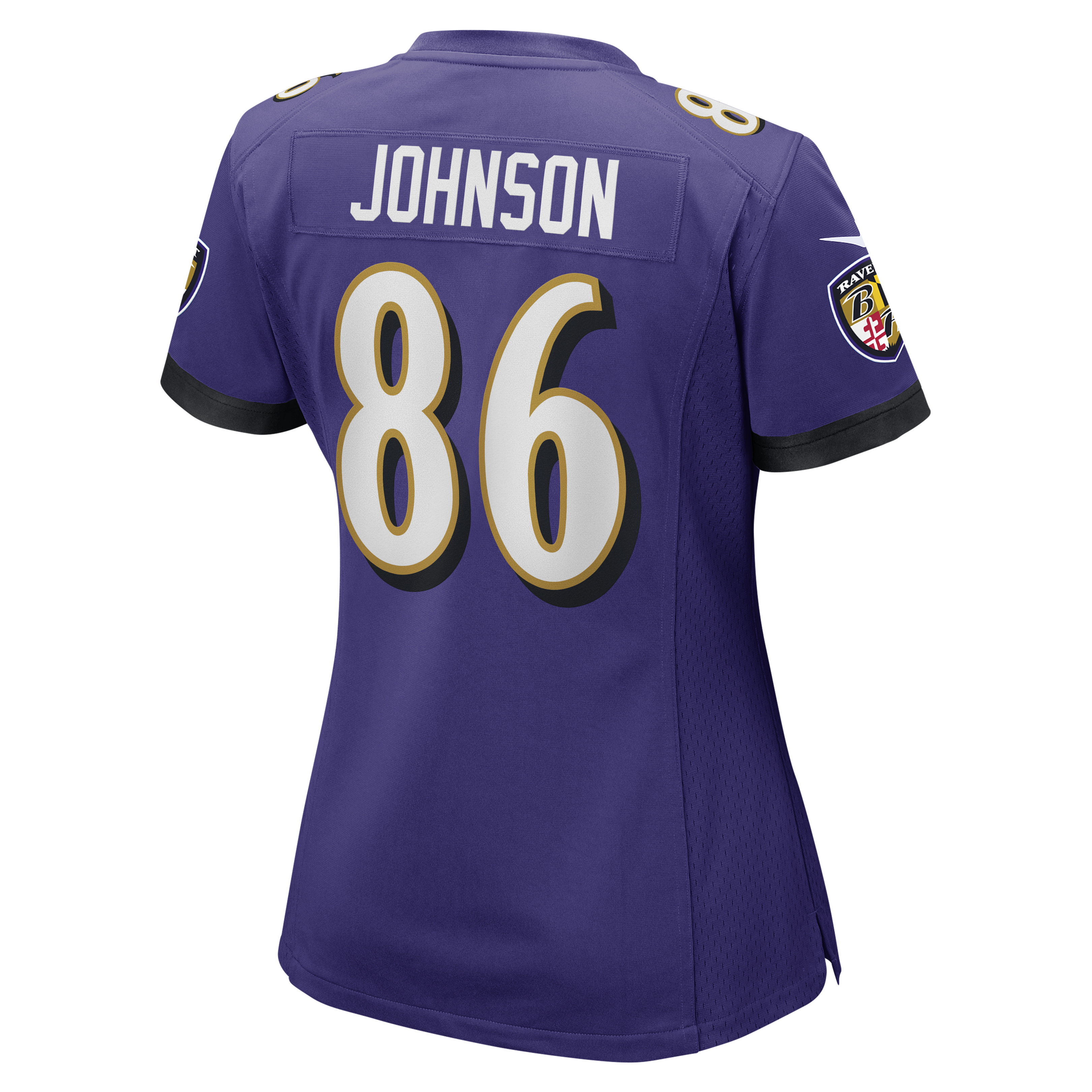 Cornelius Johnson Baltimore Ravens Nike Women’s Team Game Jersey – Purple Clowdercats