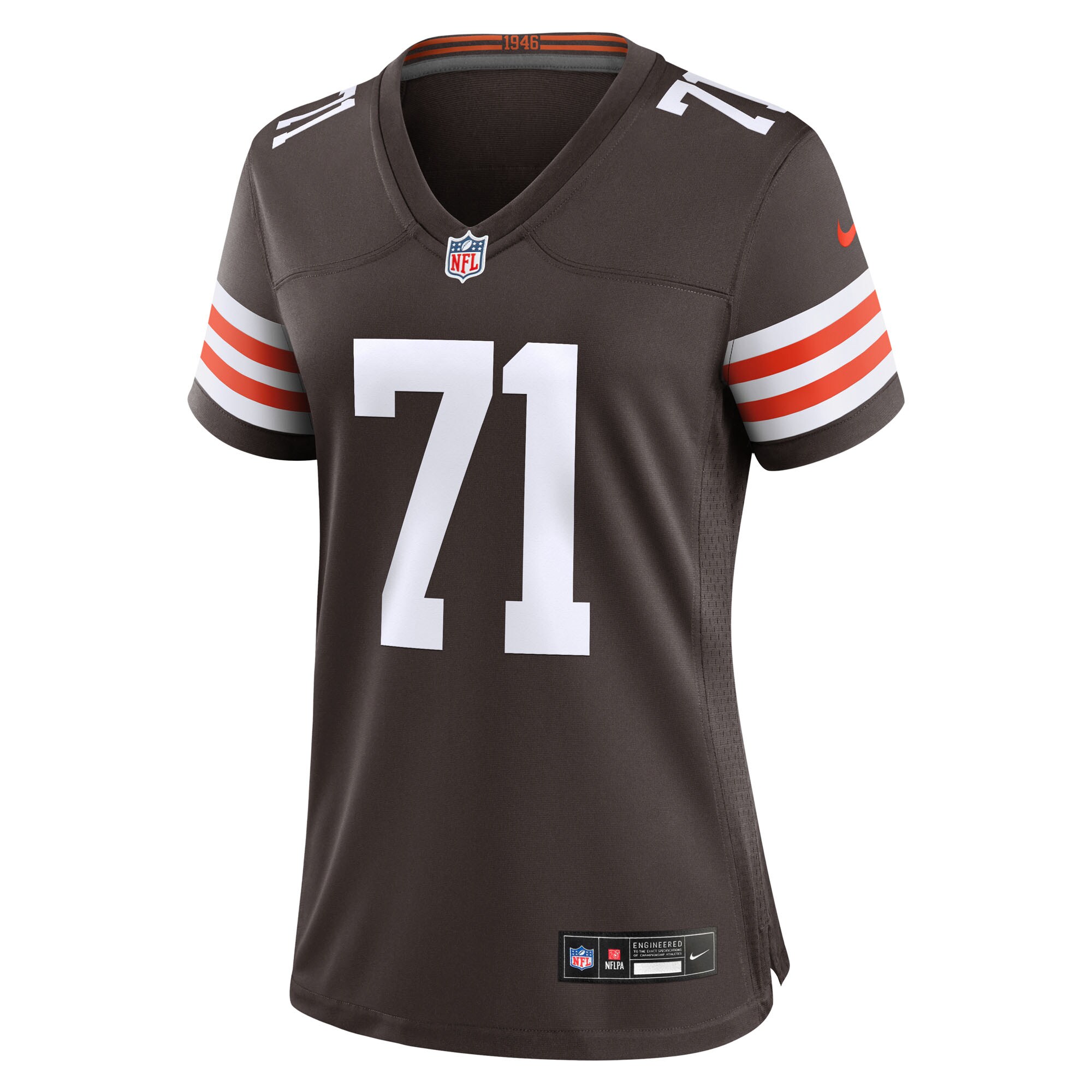 Cornelius Lucas Cleveland Browns Nike Women’s Team Game Jersey – Brown Clowdercats