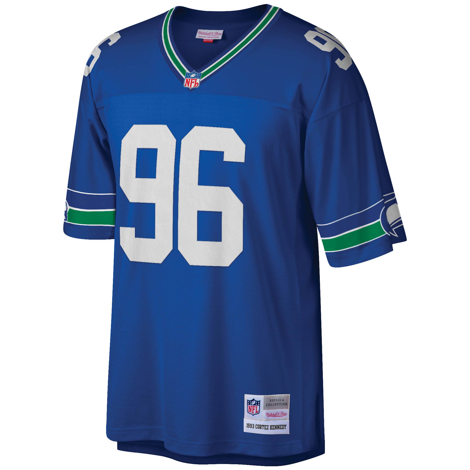 Cortez Kennedy Seattle Seahawks Mitchell & Ness Legacy Replica Jersey – Royal Clowdercats
